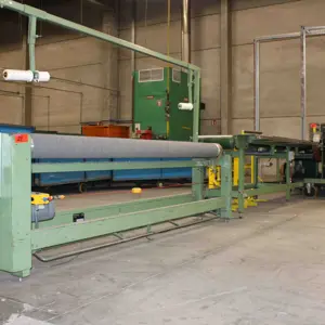 Inspection table with glue unit