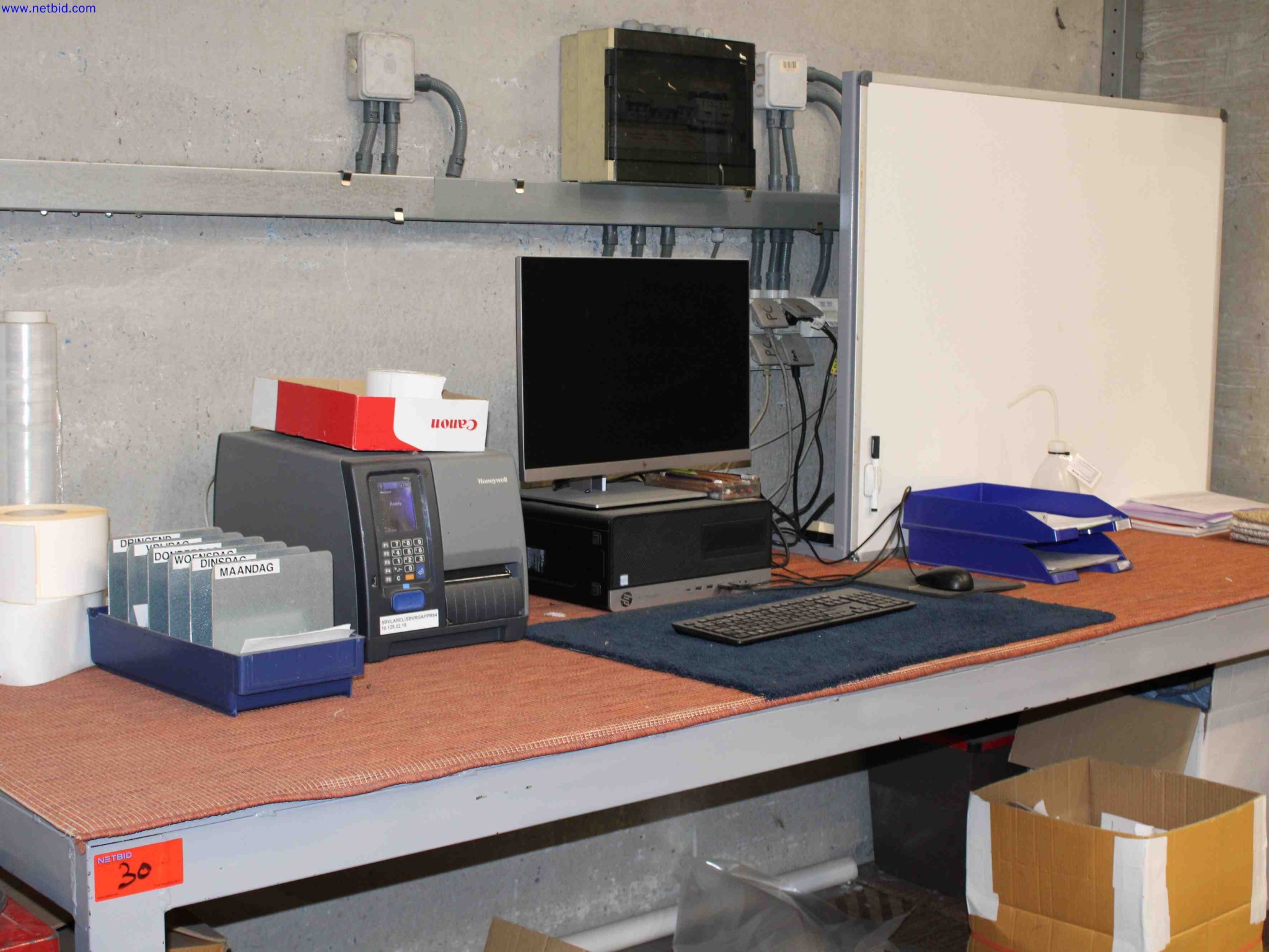 Plant closure at Balta Industries (Belgium) - production facilities of a carpet manufacturer-11