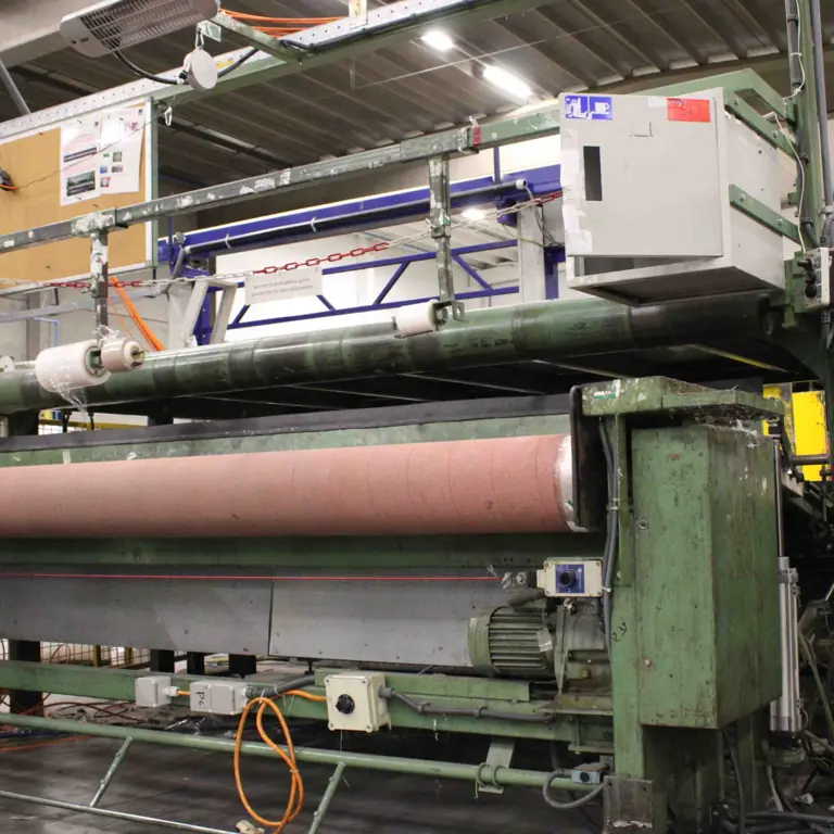 Carpet Rolling and Sorting Installation