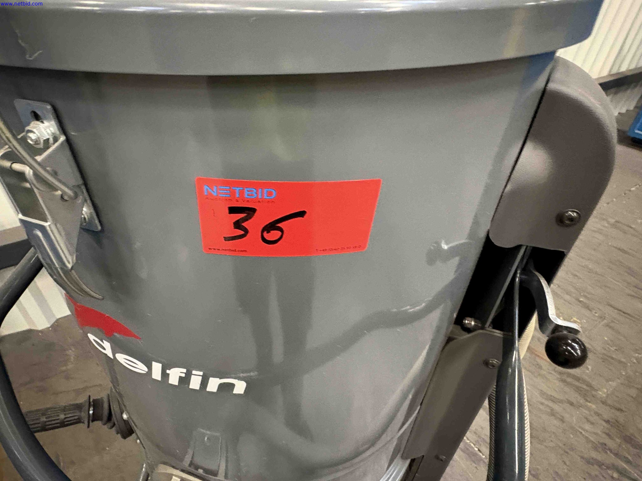 Industrial Vacuum Cleaner / Dust Extractor Delfin DG70EXP-001 / DG70EXP – foto 6 – kavel bij NetBid, Sint Baafs Vijve