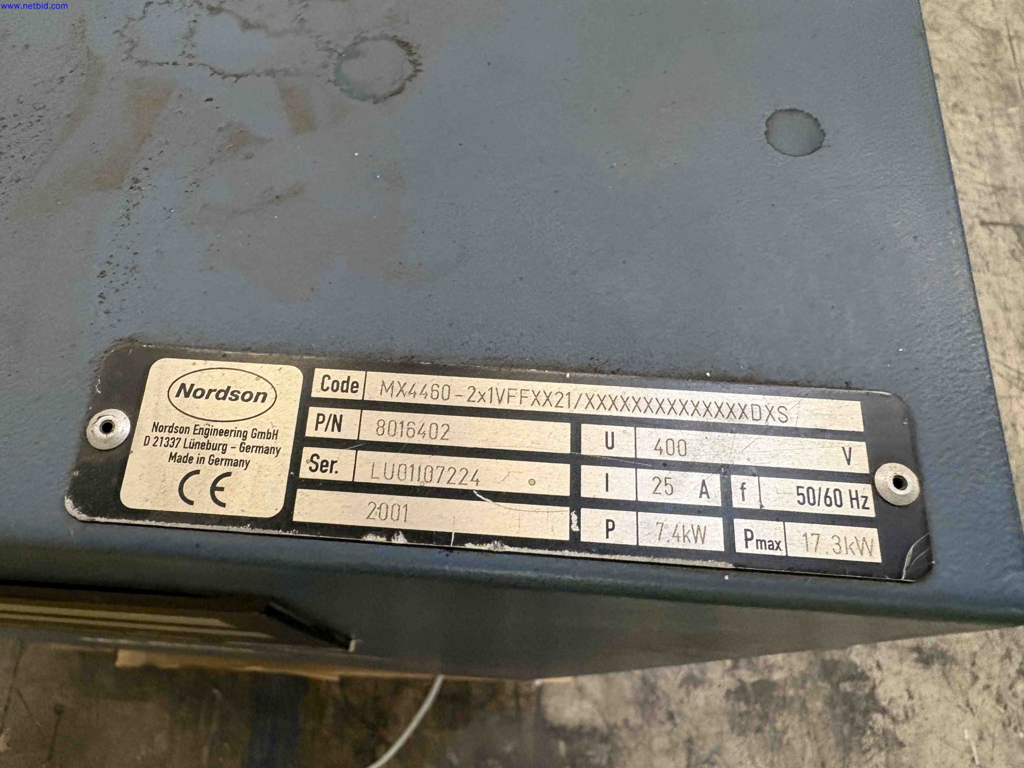 Adhesive Melter - Hot Melt Unit Nordson – foto 7 – kavel bij NetBid, Sint Baafs Vijve