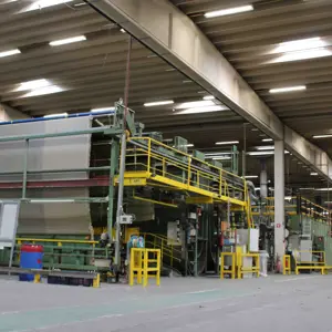 Coating carpet finishing (‘Appret’) line