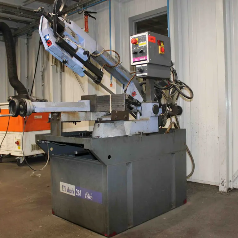 Horizontal bandsaw for metal MEP Shark 281