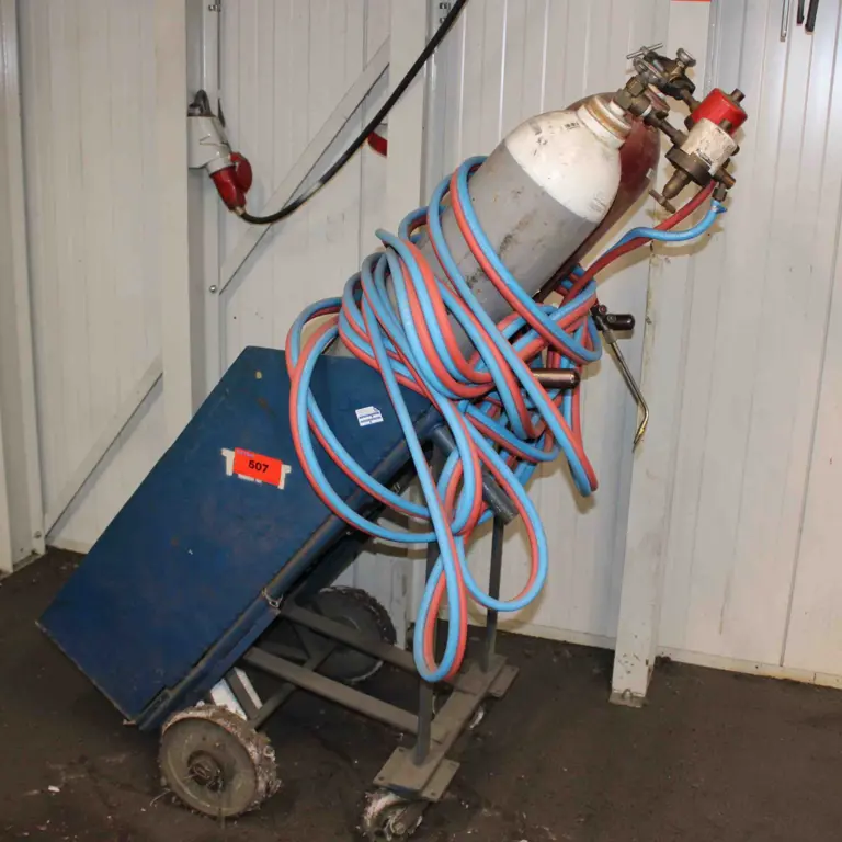 Gas welding/cutting set