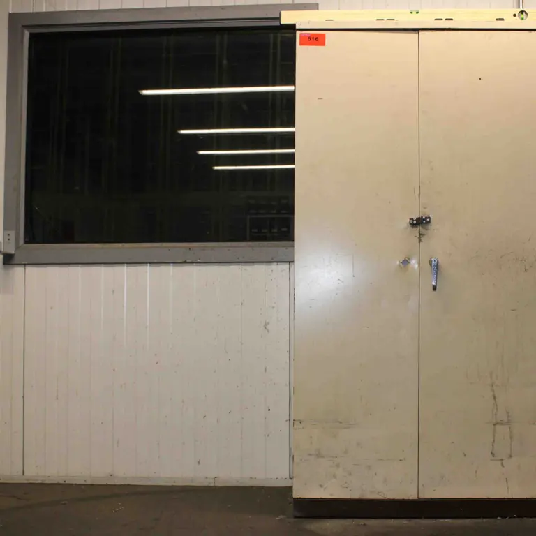 Cabinet with contents