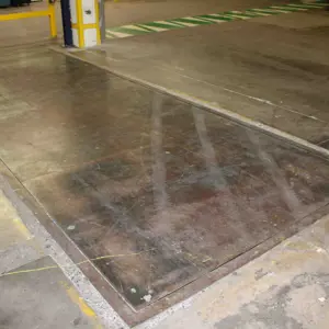 Floor-mounted weighing scale TOLEDO
