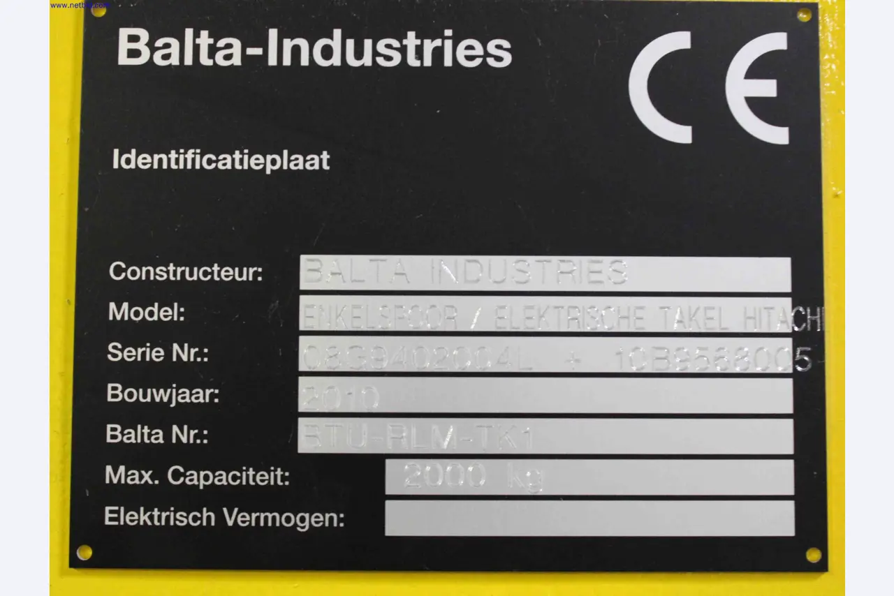 Plant closure at Balta Industries (Belgium) - production facilities of a carpet manufacturer-2