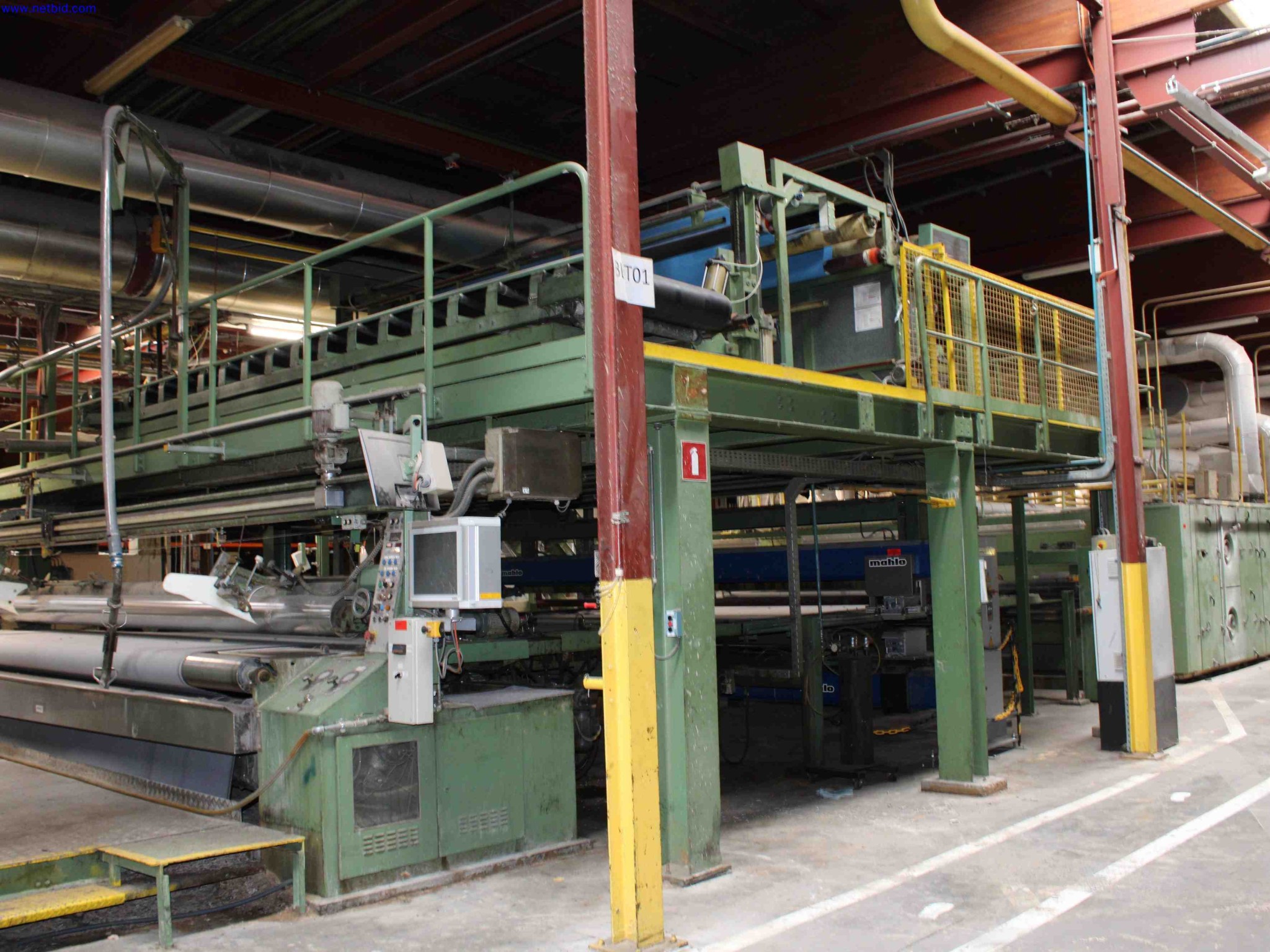 Plant closure at Balta Industries (Belgium) - production facilities of a carpet manufacturer-28