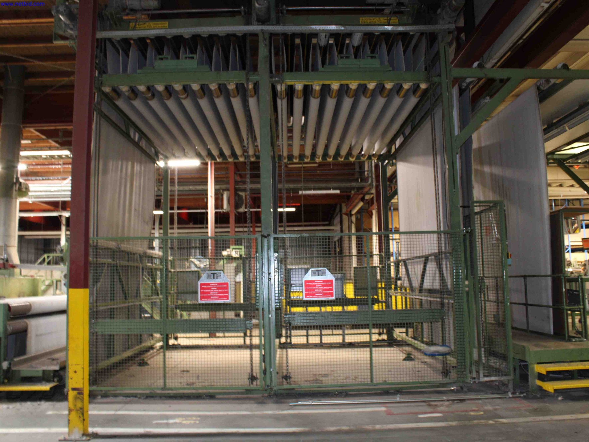 Plant closure at Balta Industries (Belgium) - production facilities of a carpet manufacturer-40