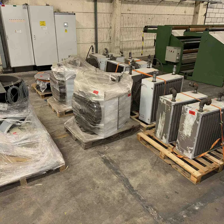 Air-cooled hydraulic oil cooler units VERCO