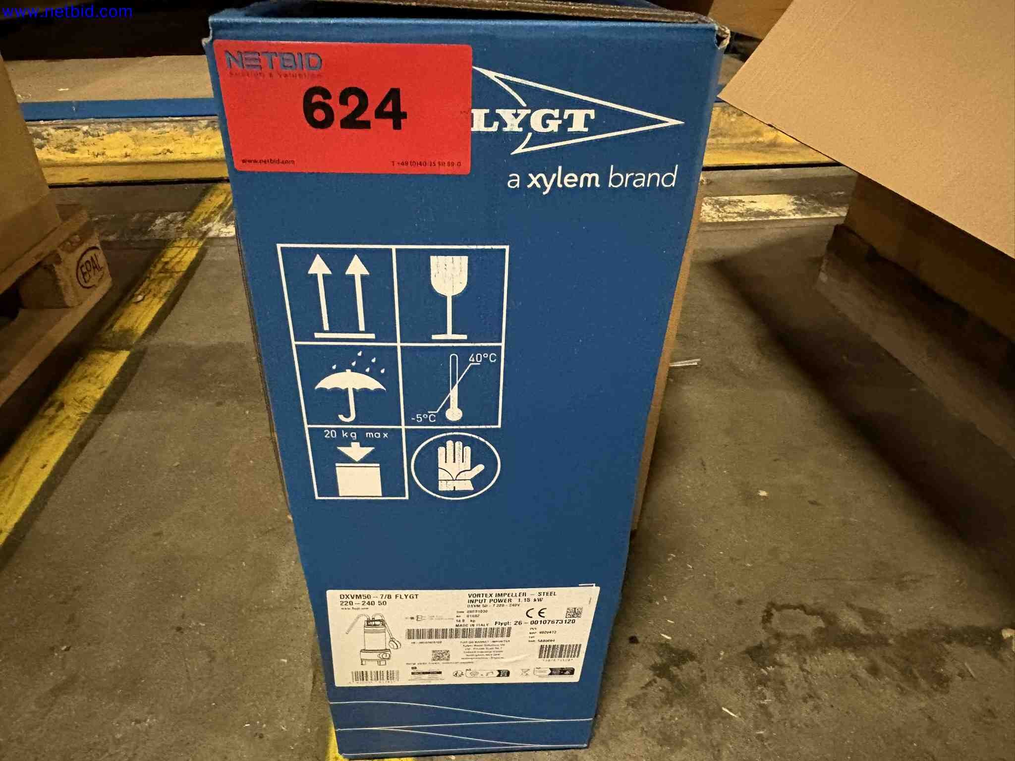 Flygt submersible drainage/dewatering pump XYLEM WATER SOLUTIONS DXVM50-7/B – foto 3 – kavel bij NetBid, Sint Baafs Vijve