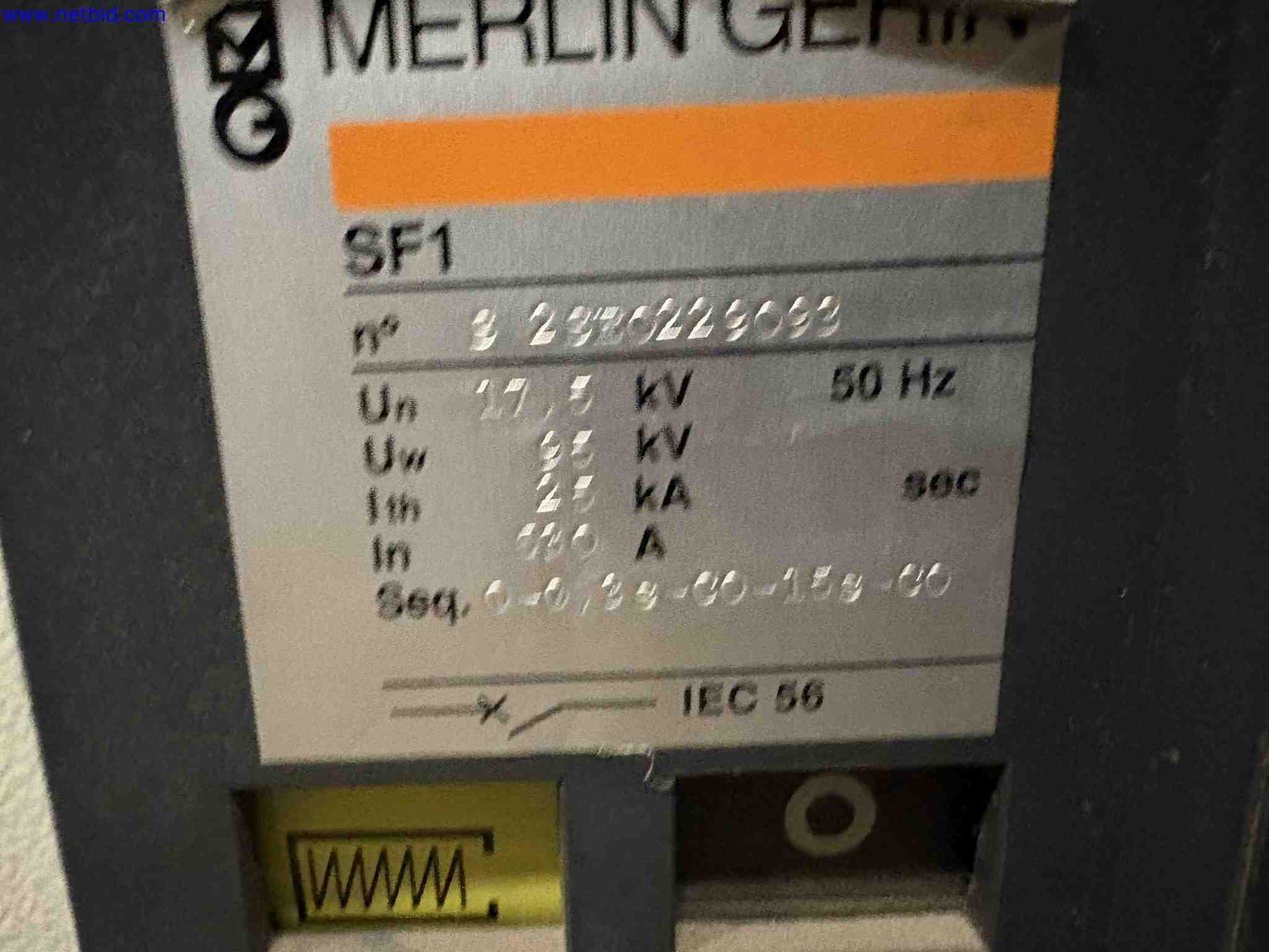 2 Medium-voltage vacuum circuit breaker MERLIN GERIN SFset / SF1 – foto 3 – kavel bij NetBid, Sint Baafs Vijve