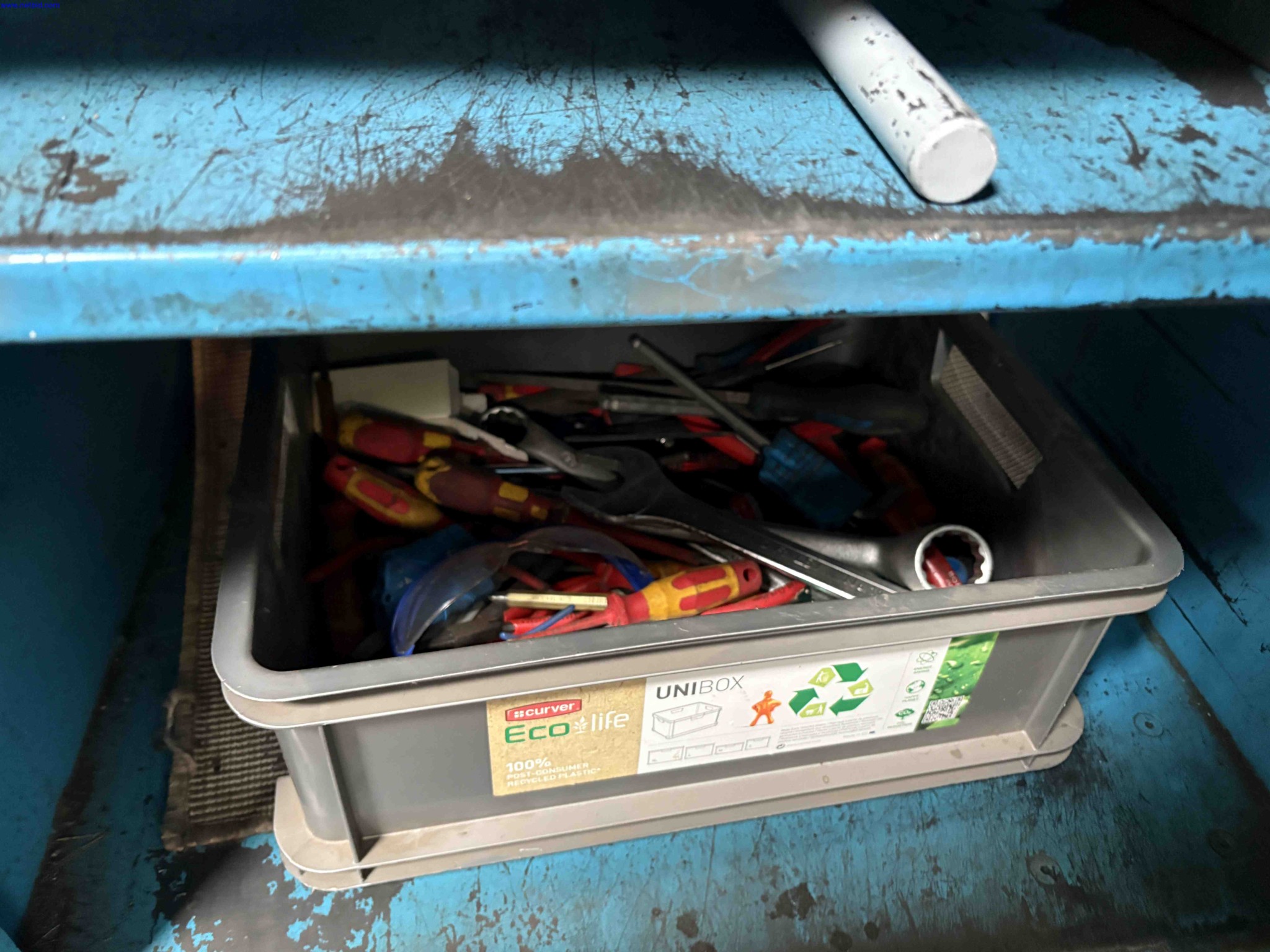 4 Mobile steel tool-storage benches – foto 11 – kavel bij NetBid, Sint Baafs Vijve