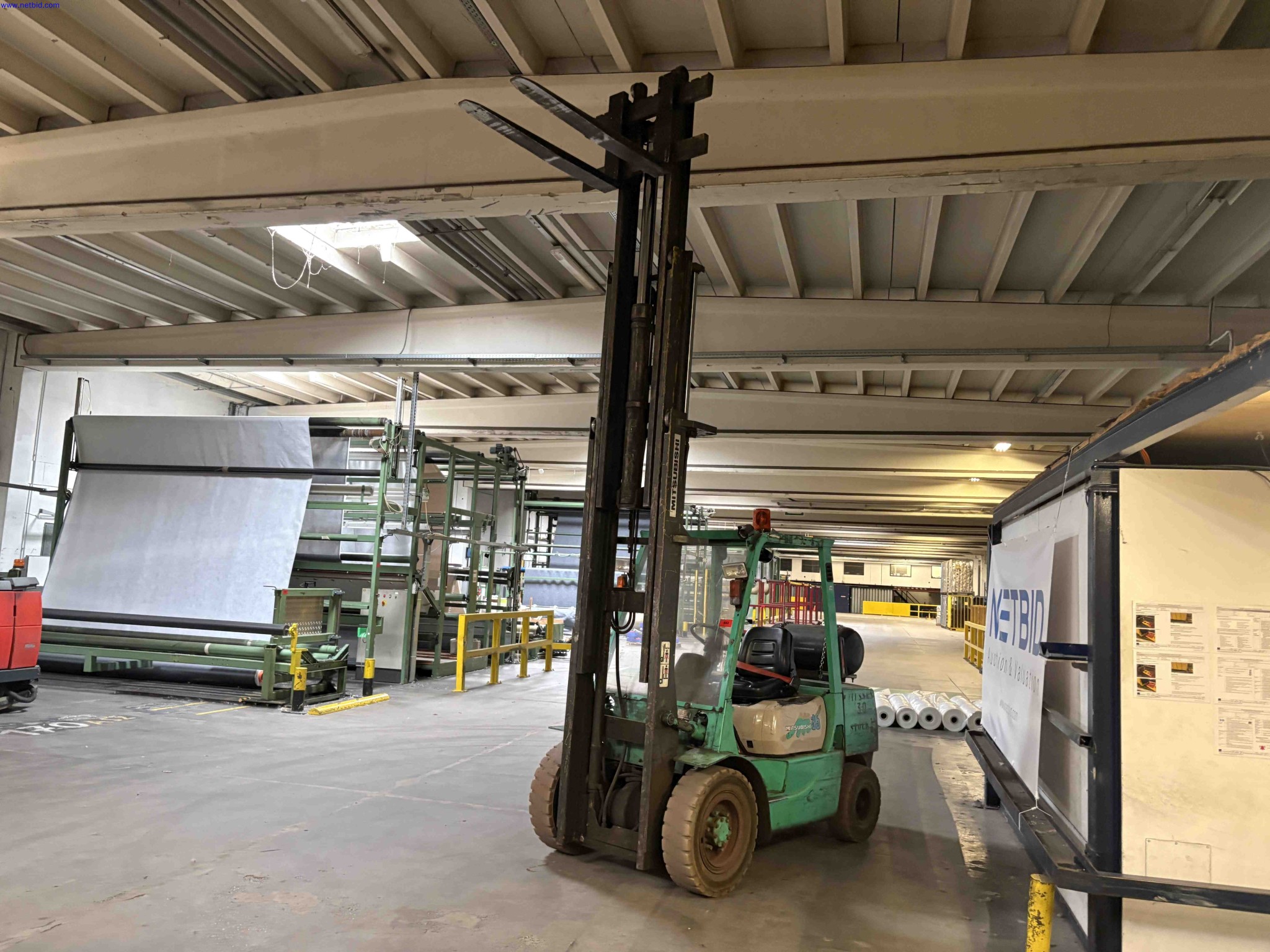 LPG counterbalance forklift Mitsubishi FG-35 LPG – foto 16 – kavel bij NetBid, Sint Baafs Vijve