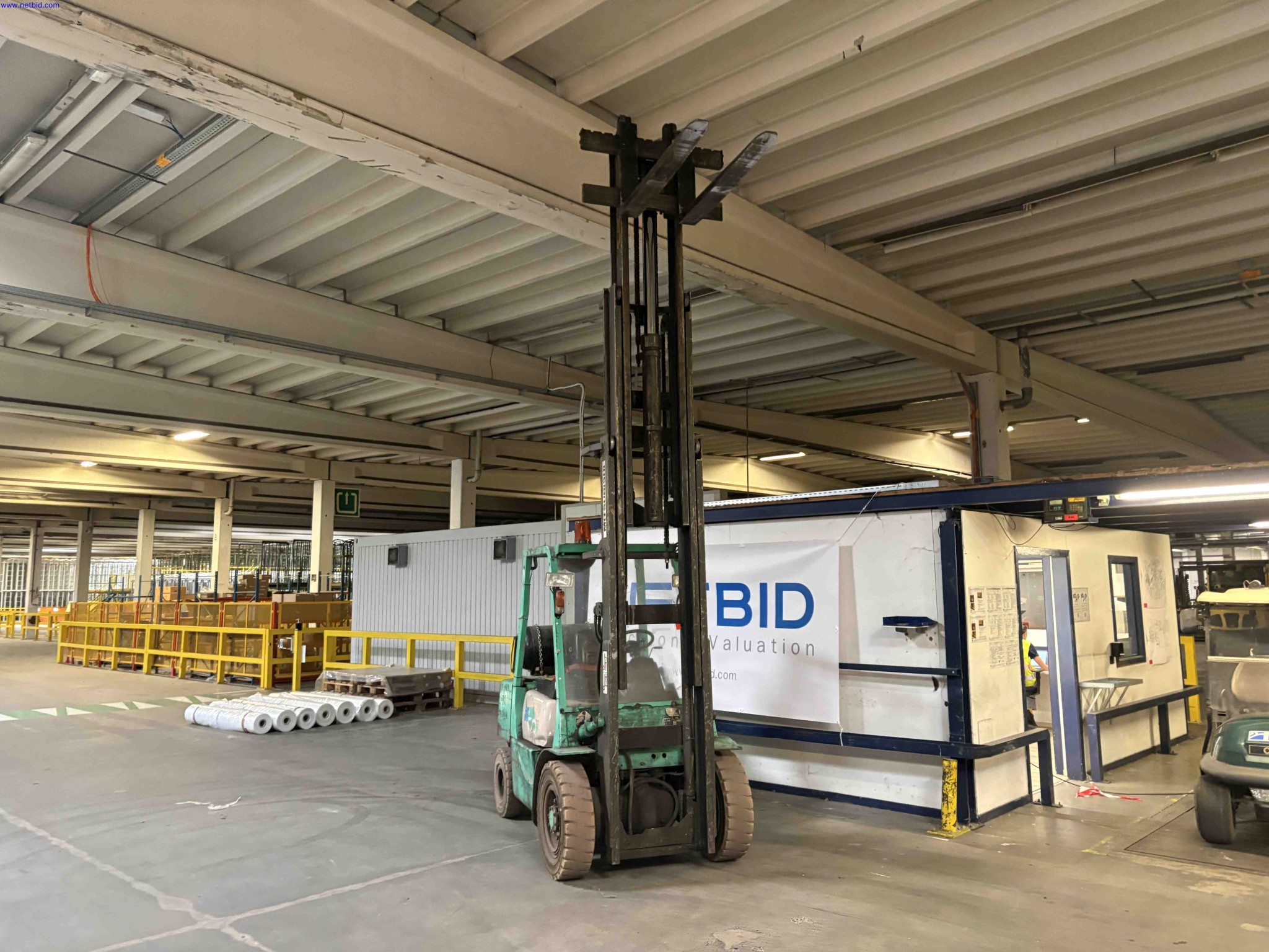 LPG counterbalance forklift Mitsubishi FG-35 LPG – foto 17 – kavel bij NetBid, Sint Baafs Vijve