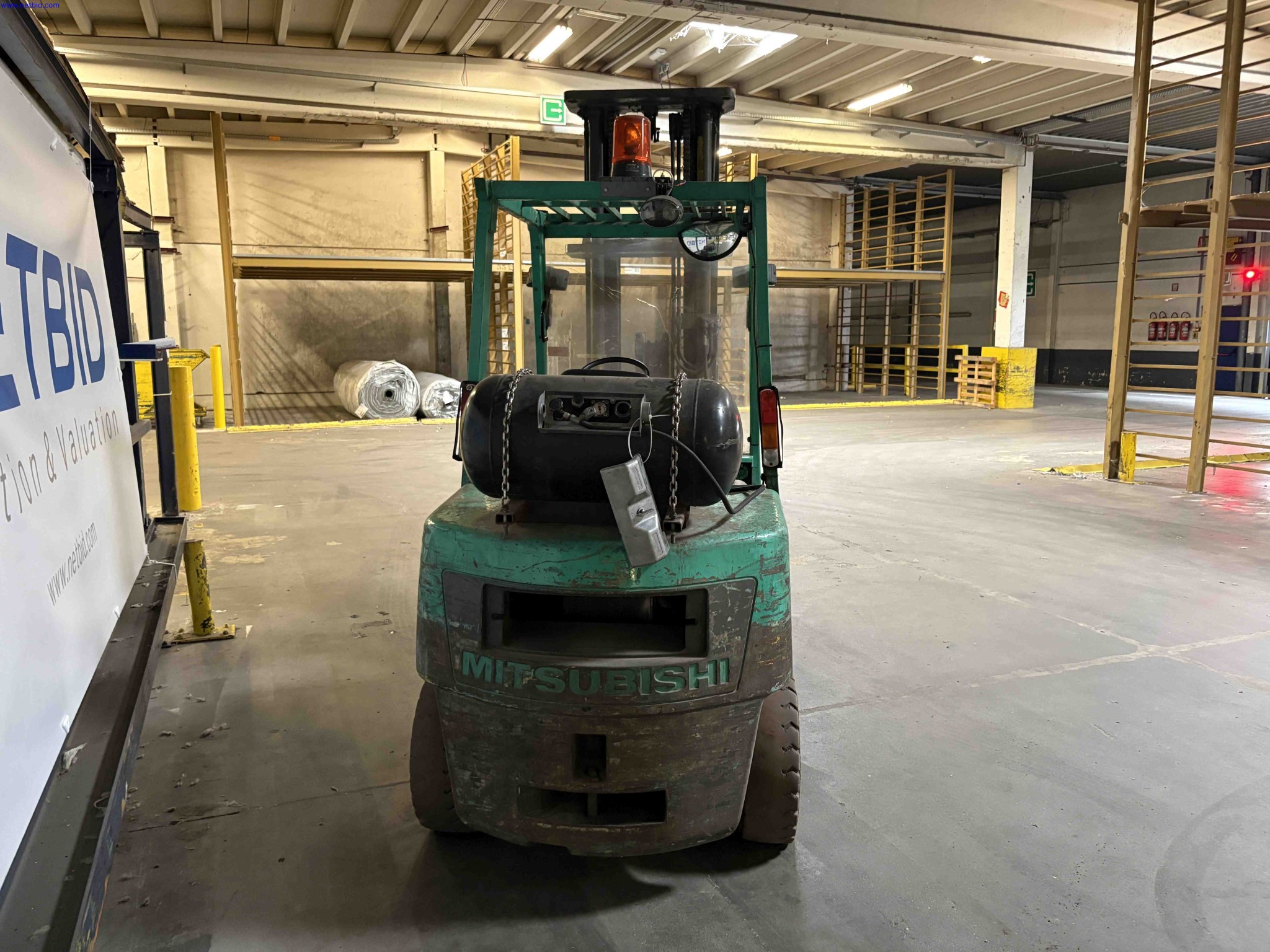 LPG counterbalance forklift Mitsubishi FG-35 LPG – foto 3 – kavel bij NetBid, Sint Baafs Vijve