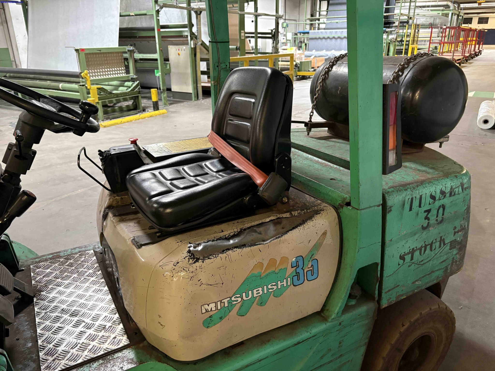 LPG counterbalance forklift Mitsubishi FG-35 LPG – foto 5 – kavel bij NetBid, Sint Baafs Vijve