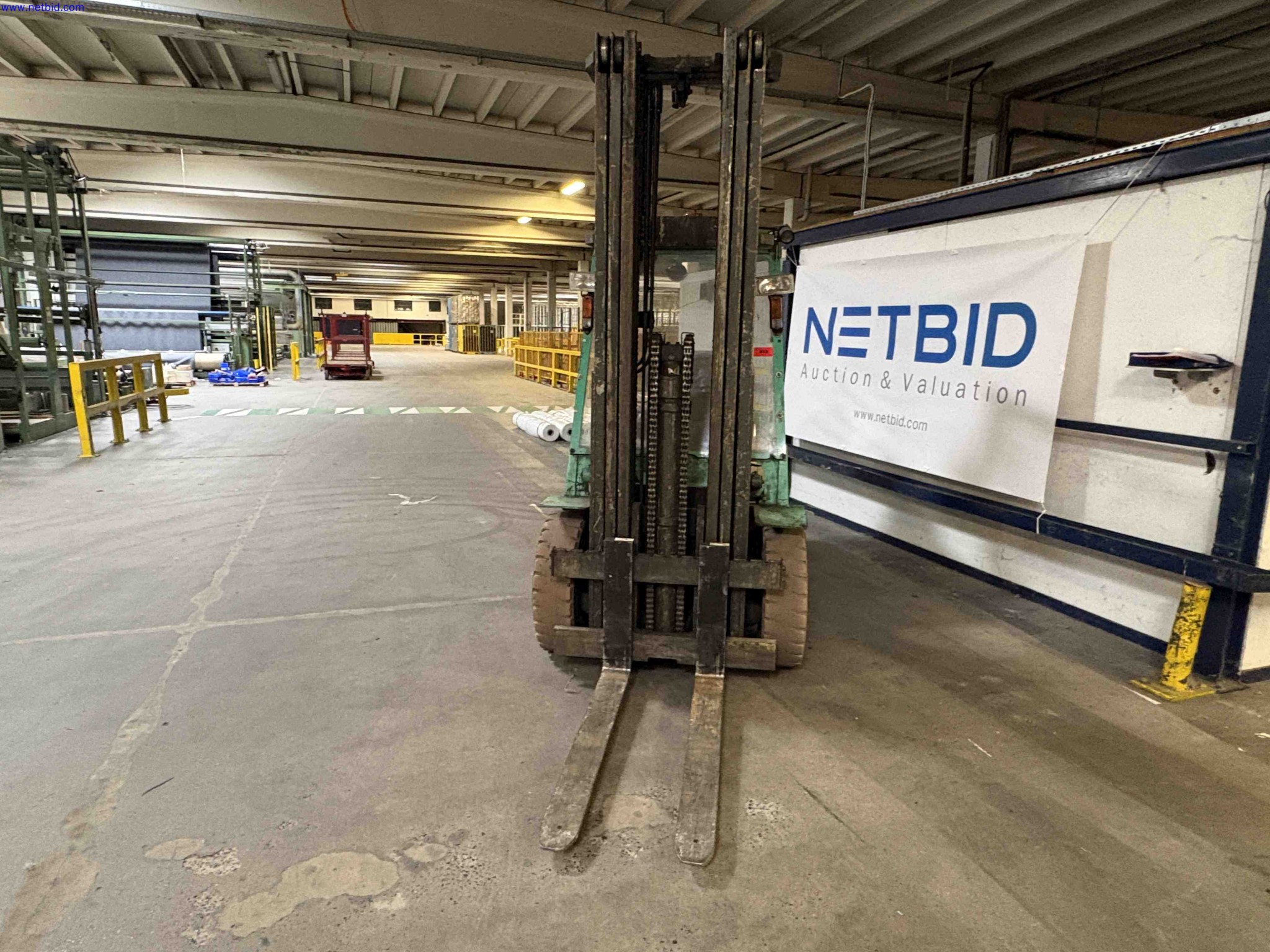 LPG counterbalance forklift Mitsubishi FG-35 LPG – foto 8 – kavel bij NetBid, Sint Baafs Vijve