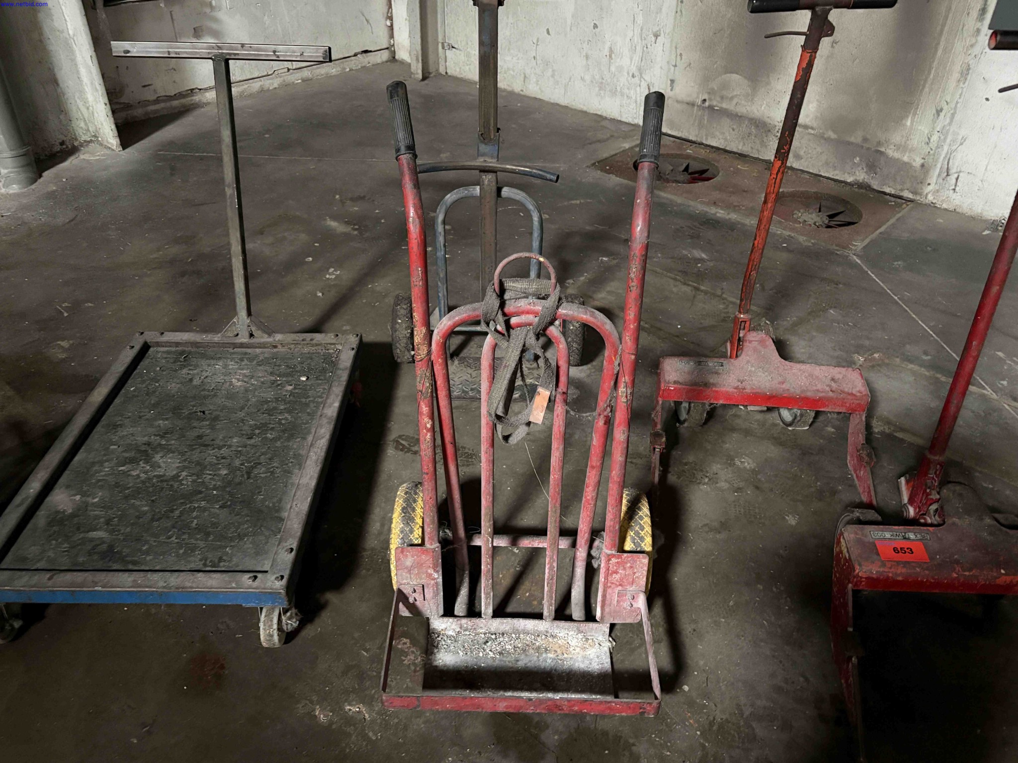 6 Warehouse material-handling trolleys – foto 4 – kavel bij NetBid, Sint Baafs Vijve