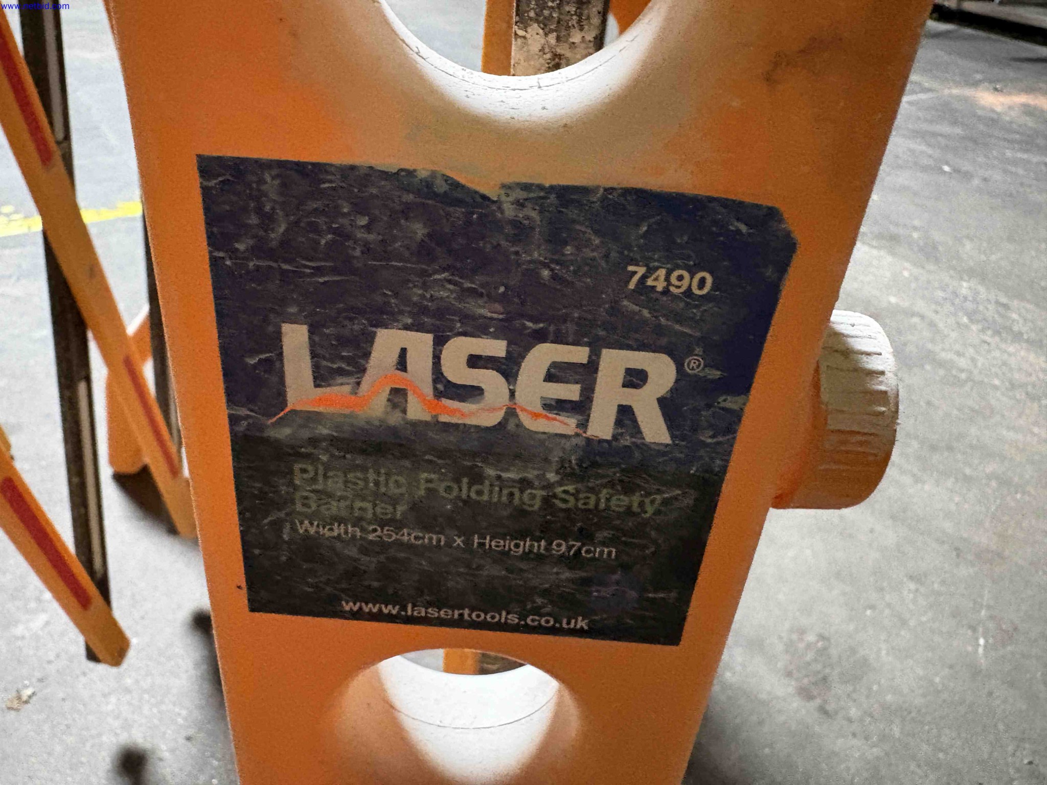 4 Safety barriers Laser 7490 – foto 5 – kavel bij NetBid, Sint Baafs Vijve