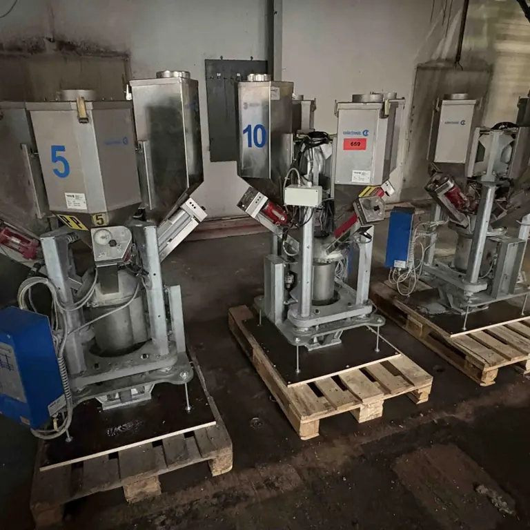 3 Gravimetrické dávkovací a míchací systémy Colortronic M20/M25 modules
