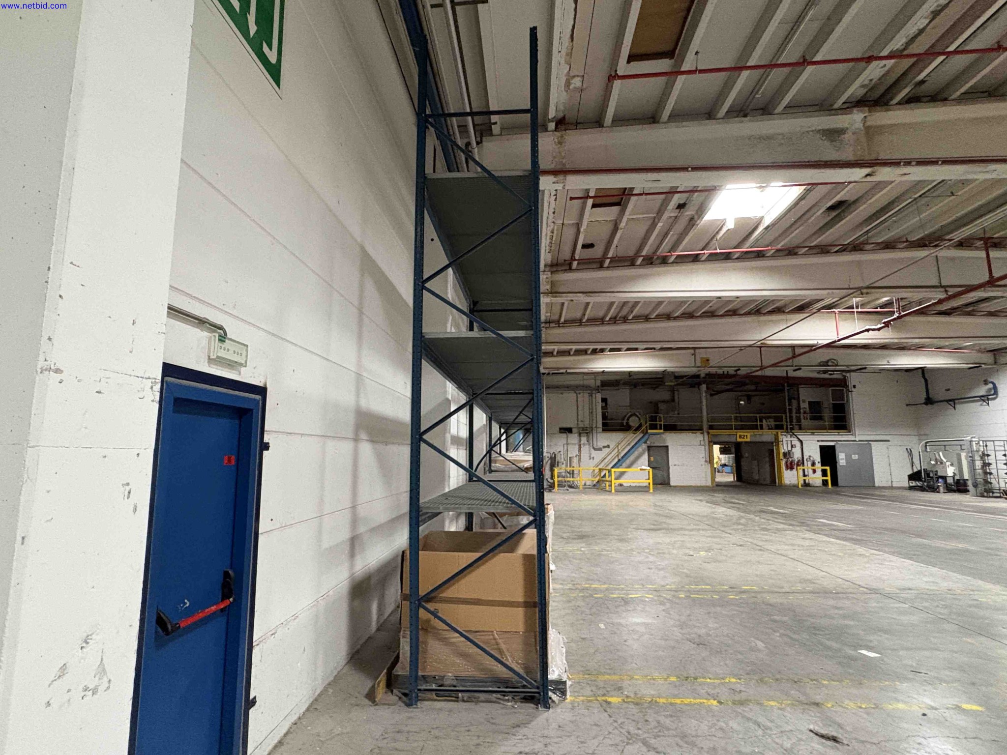 Boltless pallet racking Polypal Boltless pallet racking – foto 3 – kavel bij NetBid, Sint Baafs Vijve