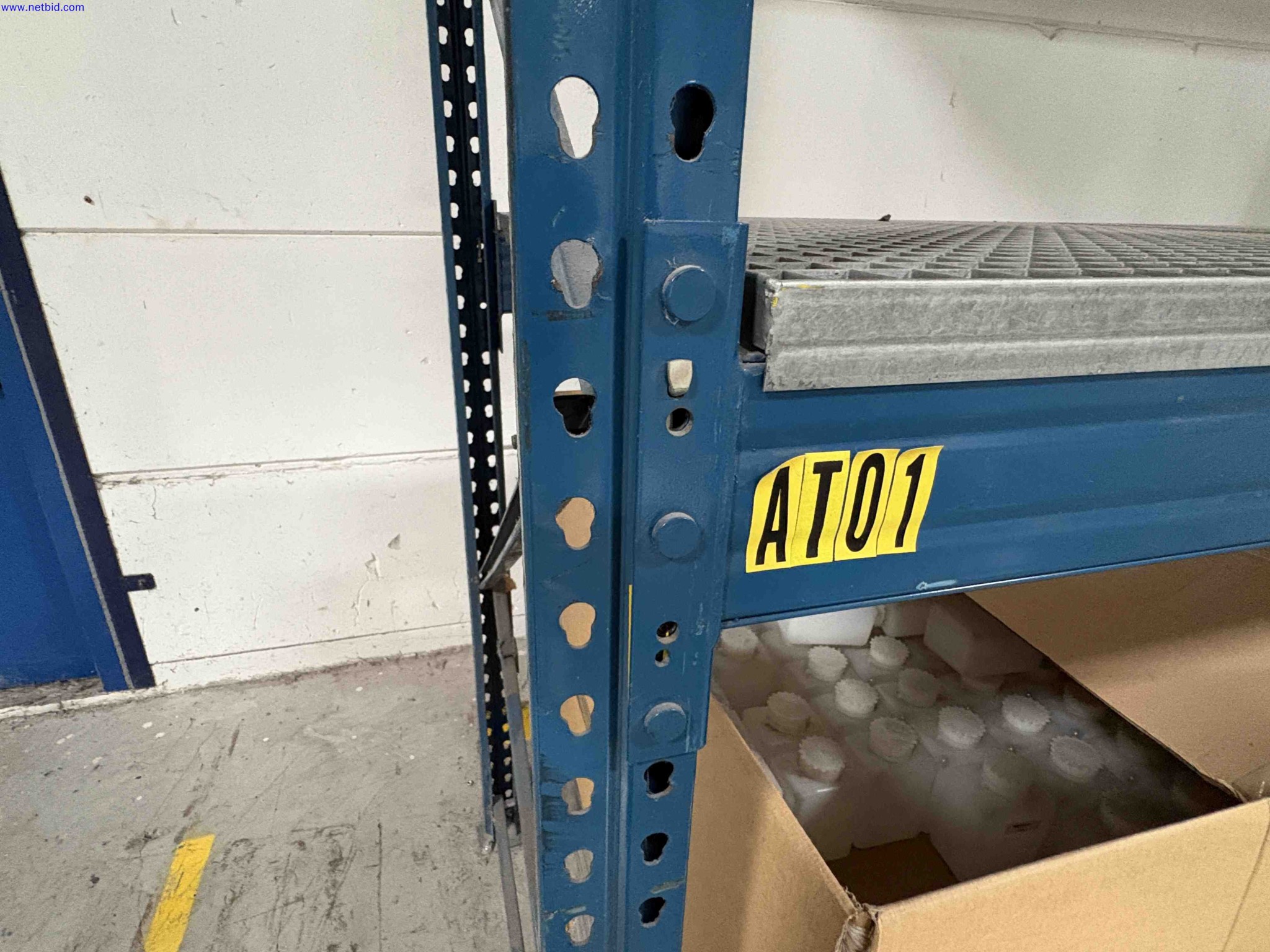 Boltless pallet racking Polypal Boltless pallet racking – foto 4 – kavel bij NetBid, Sint Baafs Vijve