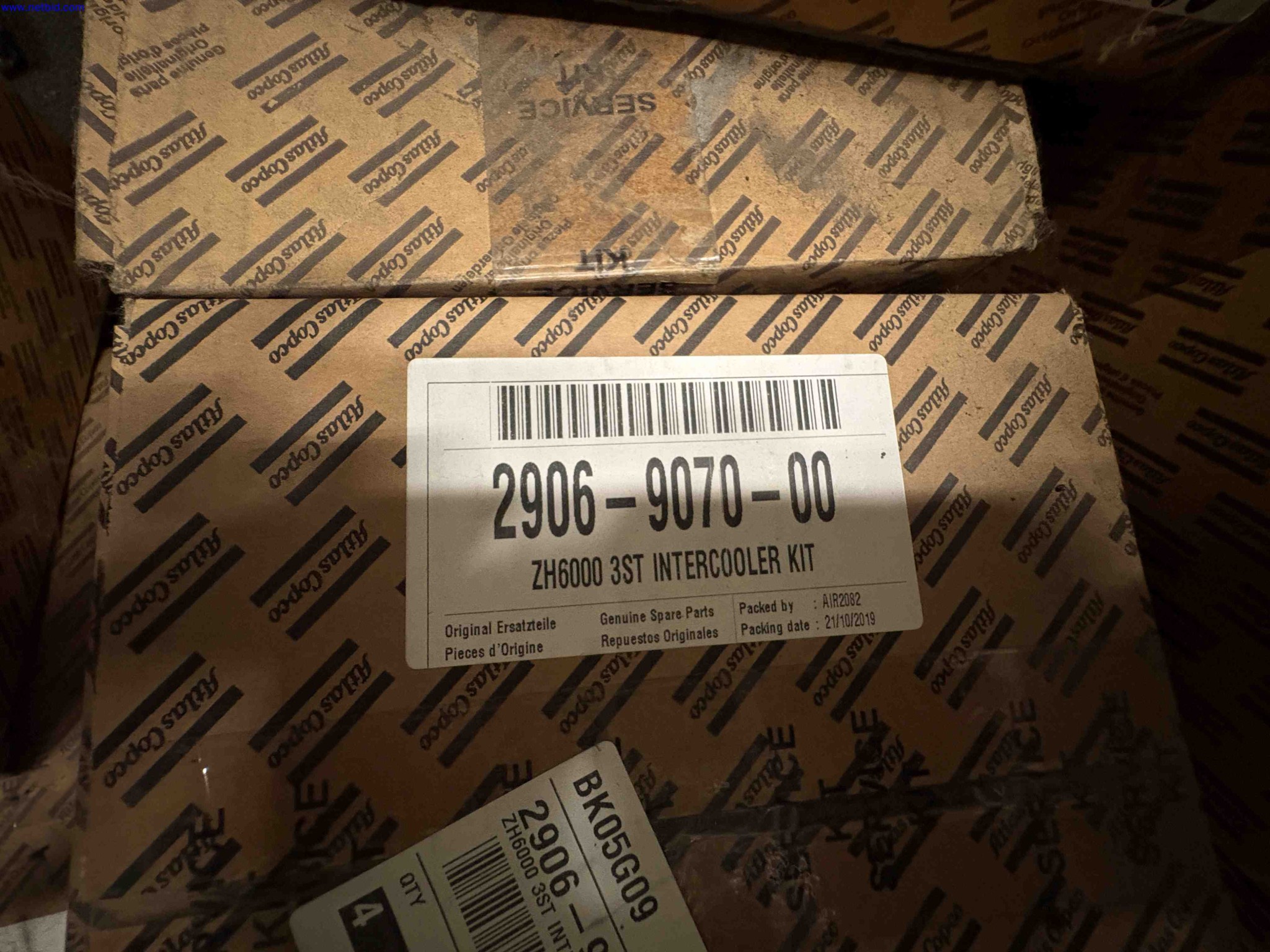 1 set Atlas Copco compressor spare parts Atlas Copco – foto 12 – kavel bij NetBid, Sint Baafs Vijve