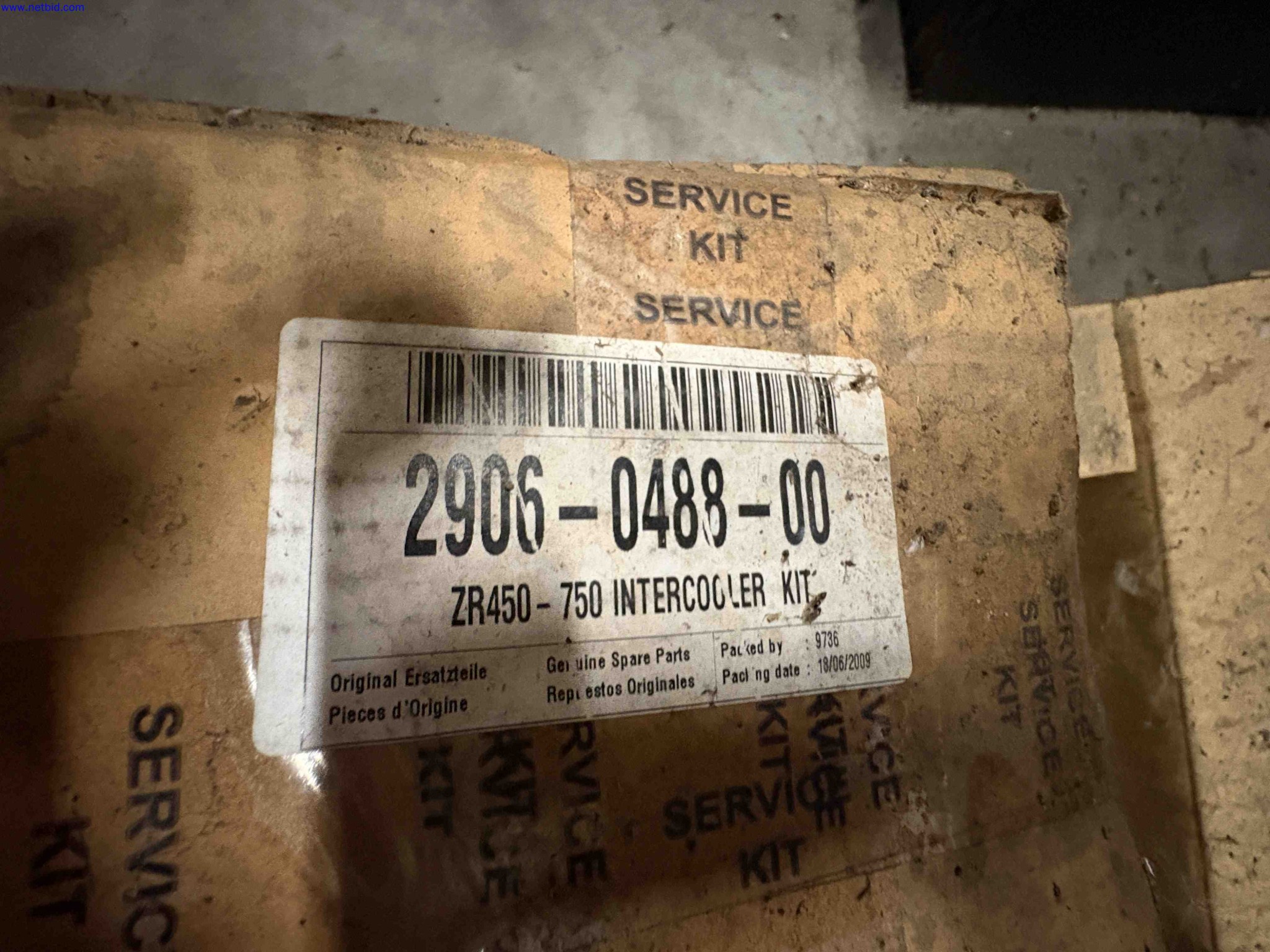 1 set Atlas Copco compressor spare parts Atlas Copco – foto 14 – kavel bij NetBid, Sint Baafs Vijve