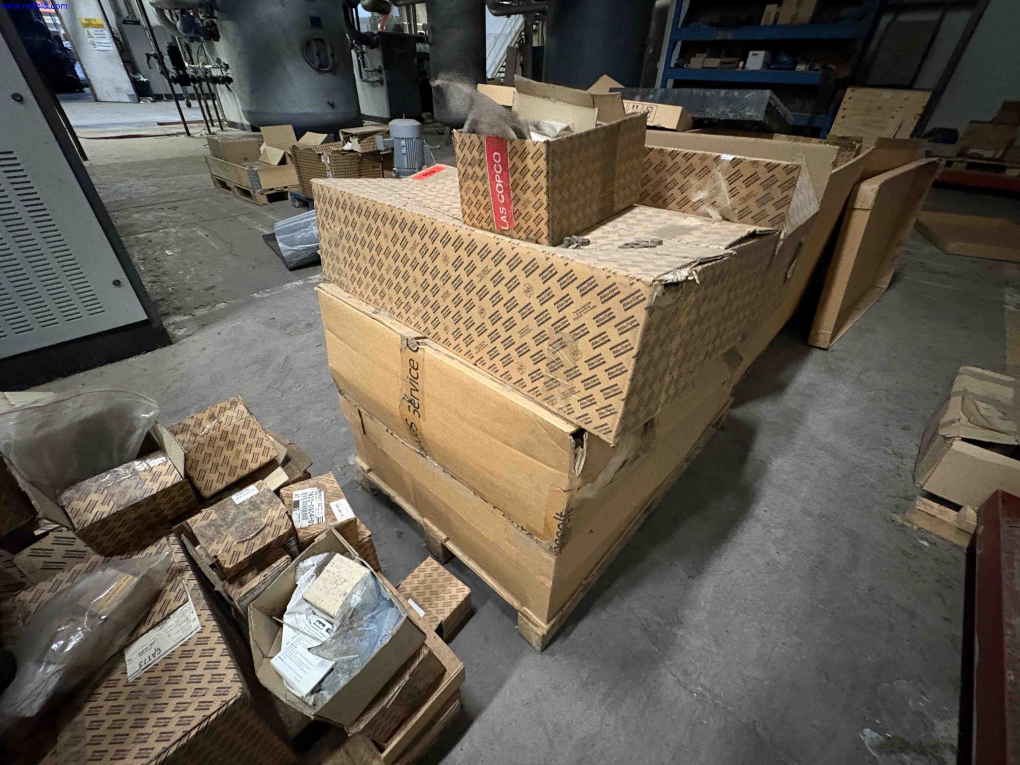 1 set Atlas Copco compressor spare parts Atlas Copco – foto 6 – kavel bij NetBid, Sint Baafs Vijve