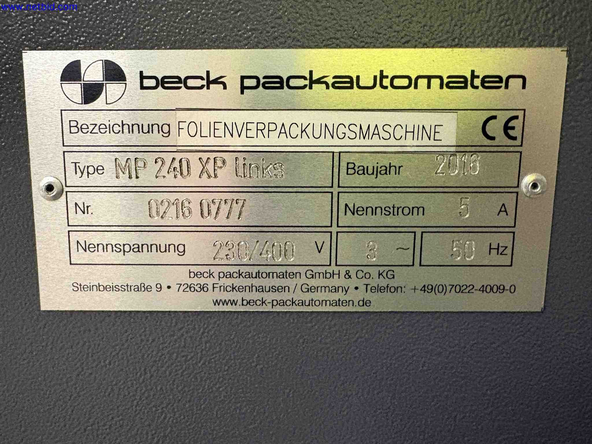 2 Packautomaten Film Packaging Line with Shrink Tunnel Beck – foto 2 – kavel bij NetBid, Sint Baafs Vijve