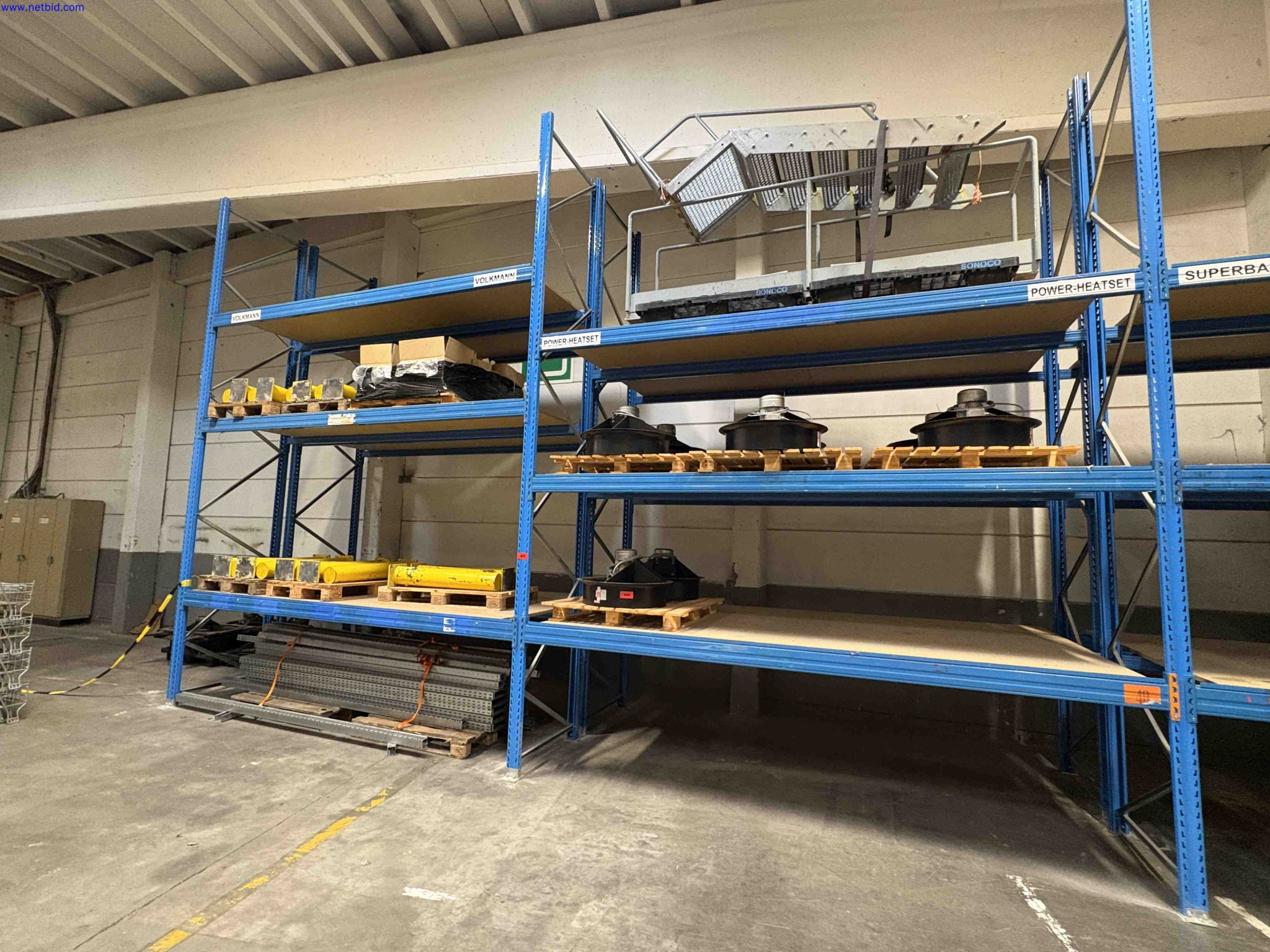 Boltless pallet racking Stow 15 – foto 6 – kavel bij NetBid, Sint Baafs Vijve