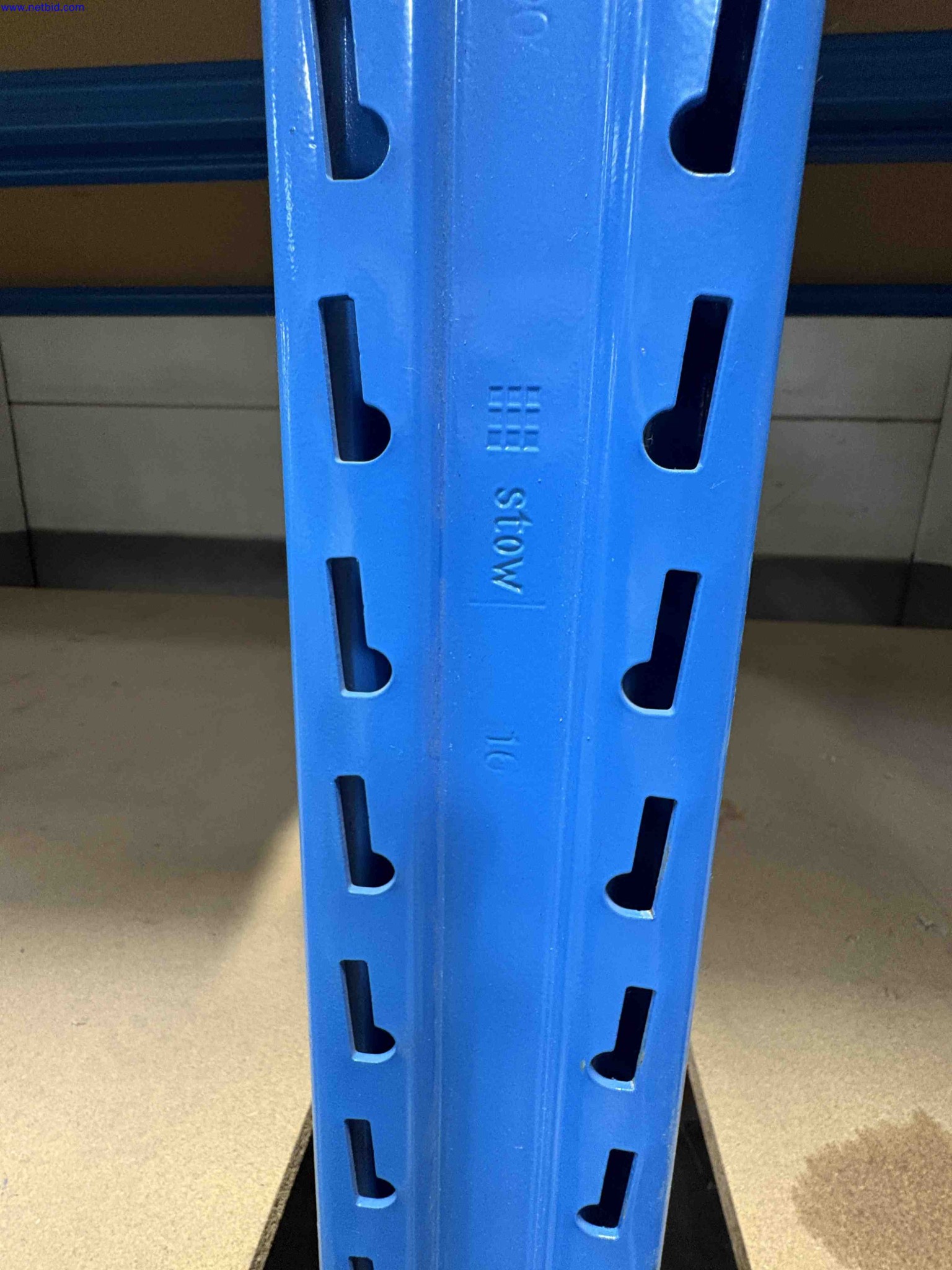 Boltless pallet racking Stow 15 – foto 8 – kavel bij NetBid, Sint Baafs Vijve