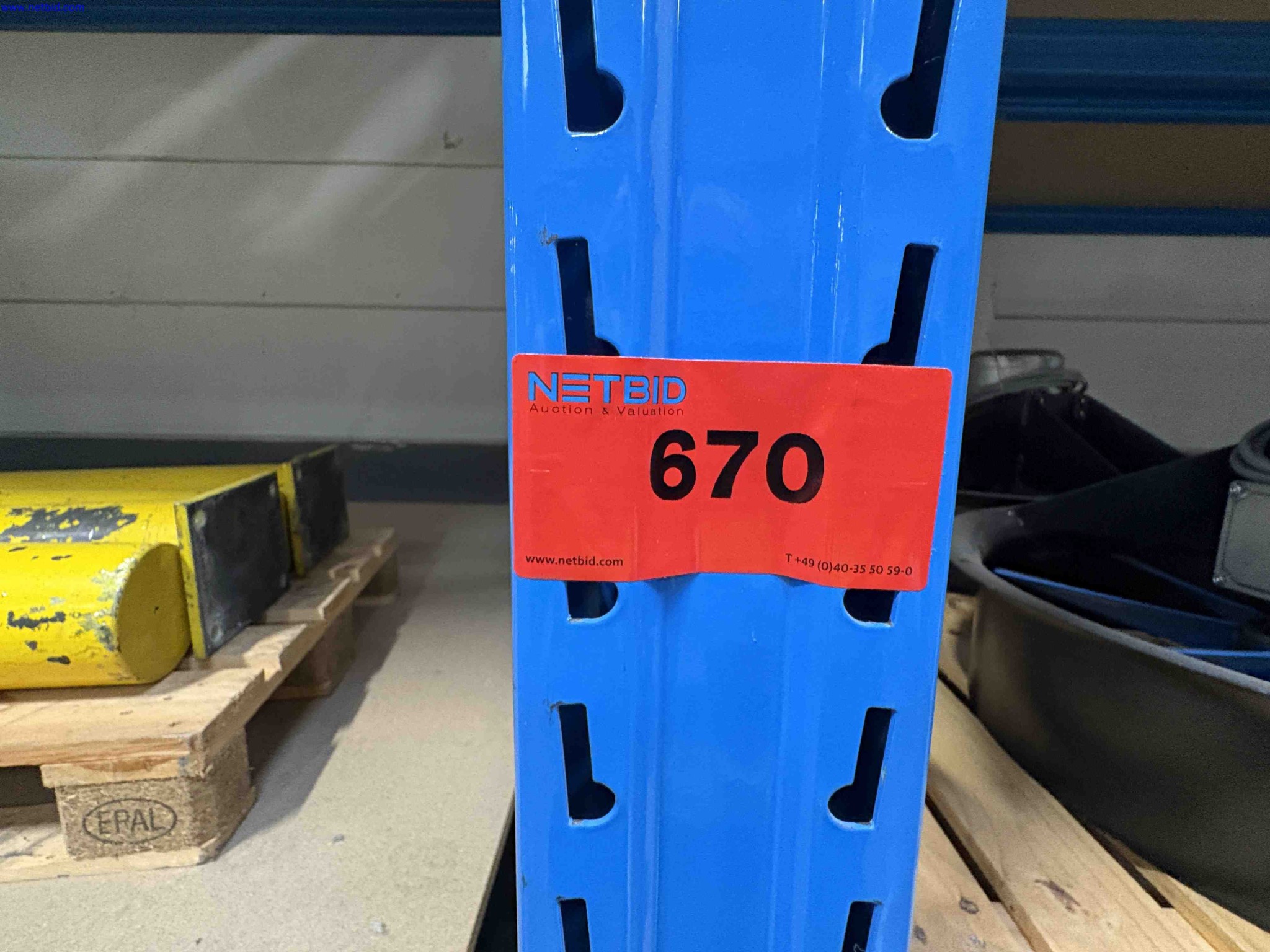 Boltless pallet racking Stow 15 – foto 9 – kavel bij NetBid, Sint Baafs Vijve