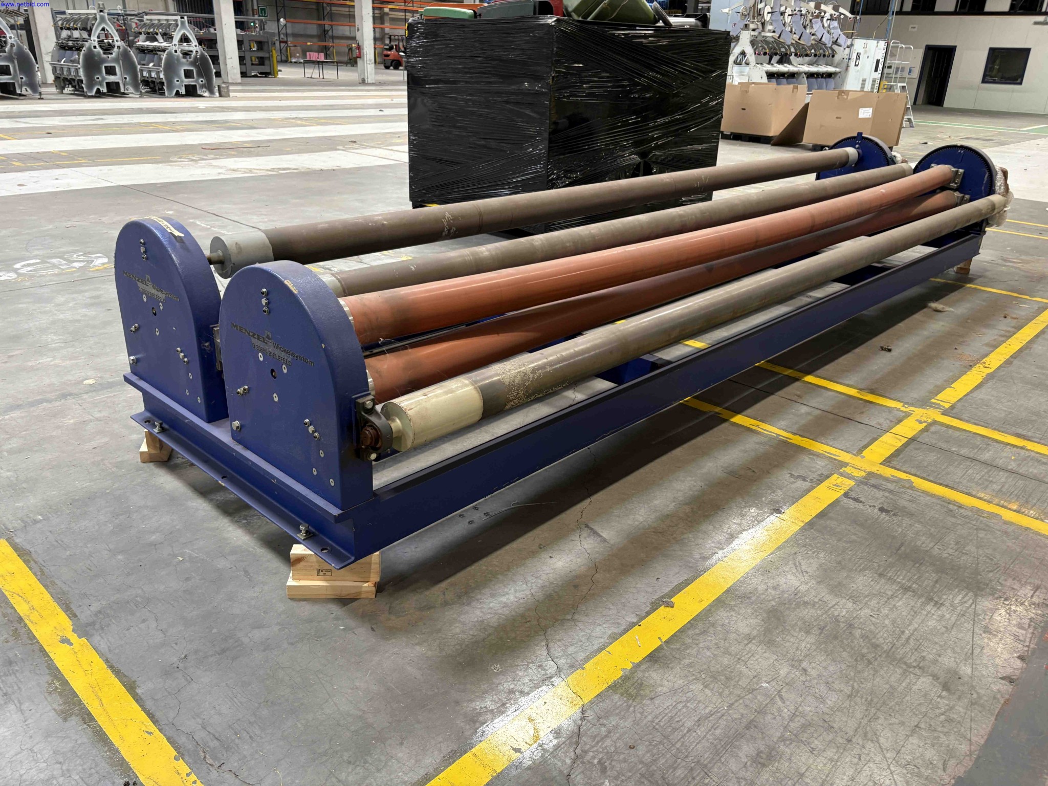 Textile web-handling units Menzel Maschinenfabrik – foto 3 – kavel bij NetBid, Sint Baafs Vijve