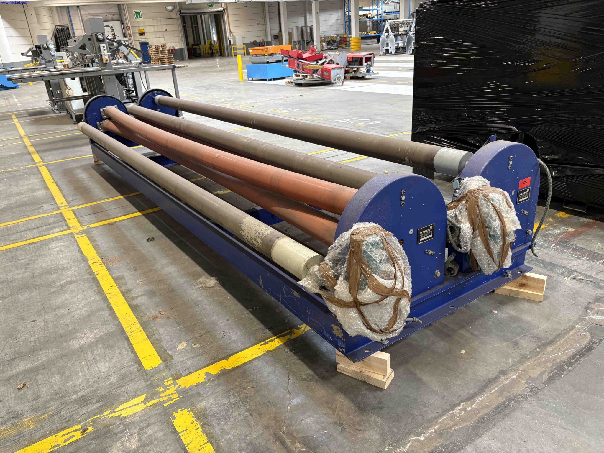 Textile web-handling units Menzel Maschinenfabrik – foto 4 – kavel bij NetBid, Sint Baafs Vijve