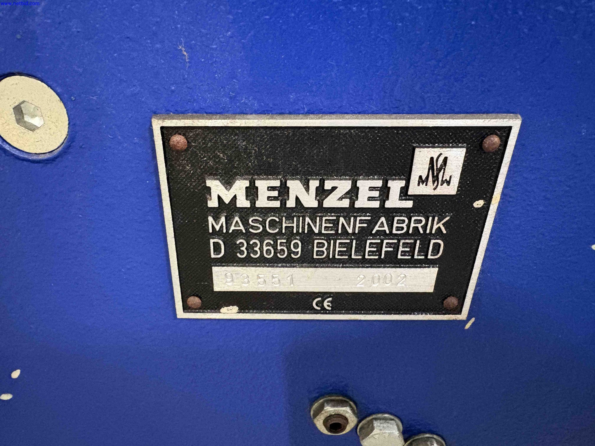 Textile web-handling units Menzel Maschinenfabrik – foto 6 – kavel bij NetBid, Sint Baafs Vijve