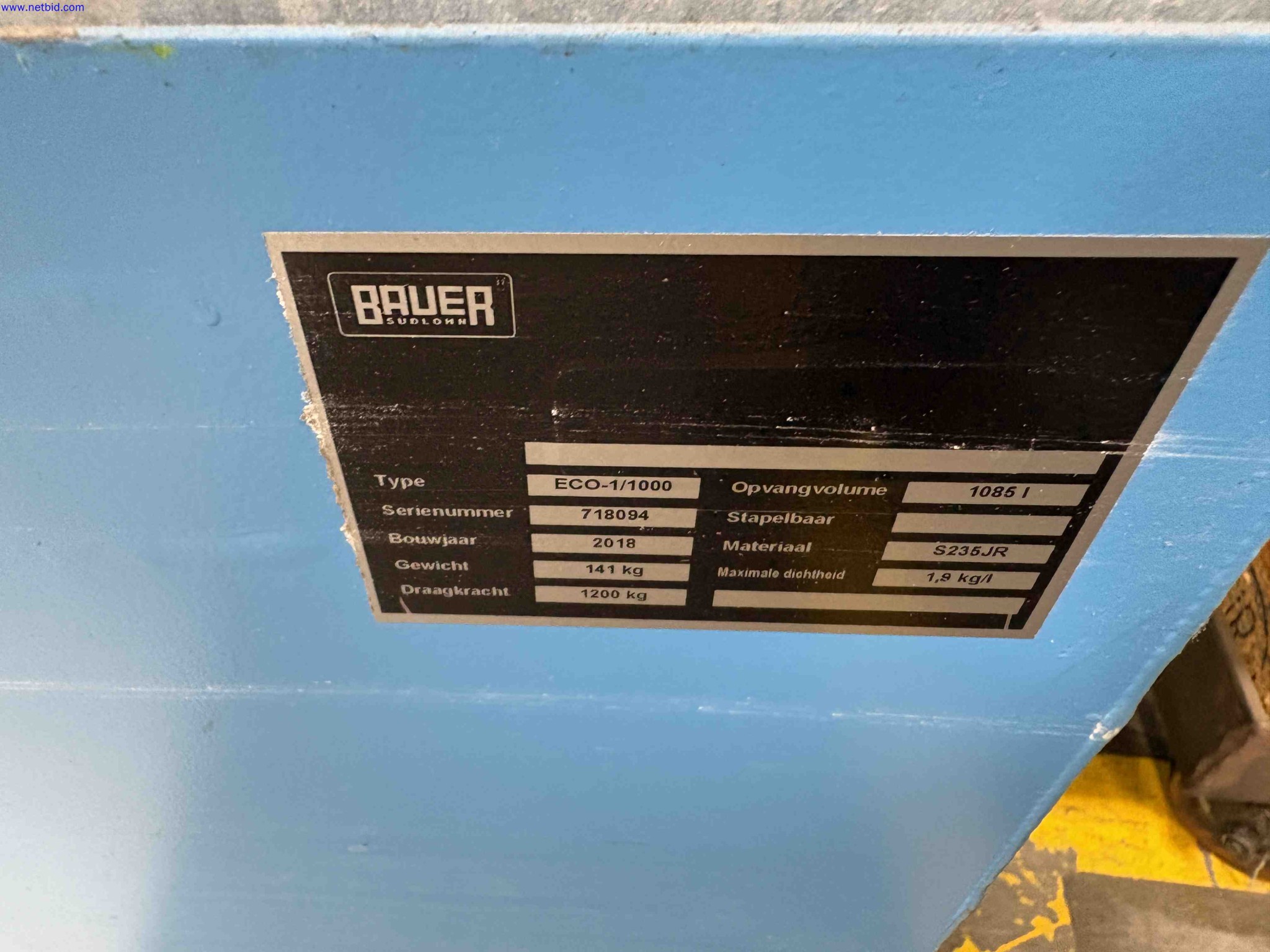 3 Bunded drum spill-containment pallets – foto 3 – kavel bij NetBid, Sint Baafs Vijve