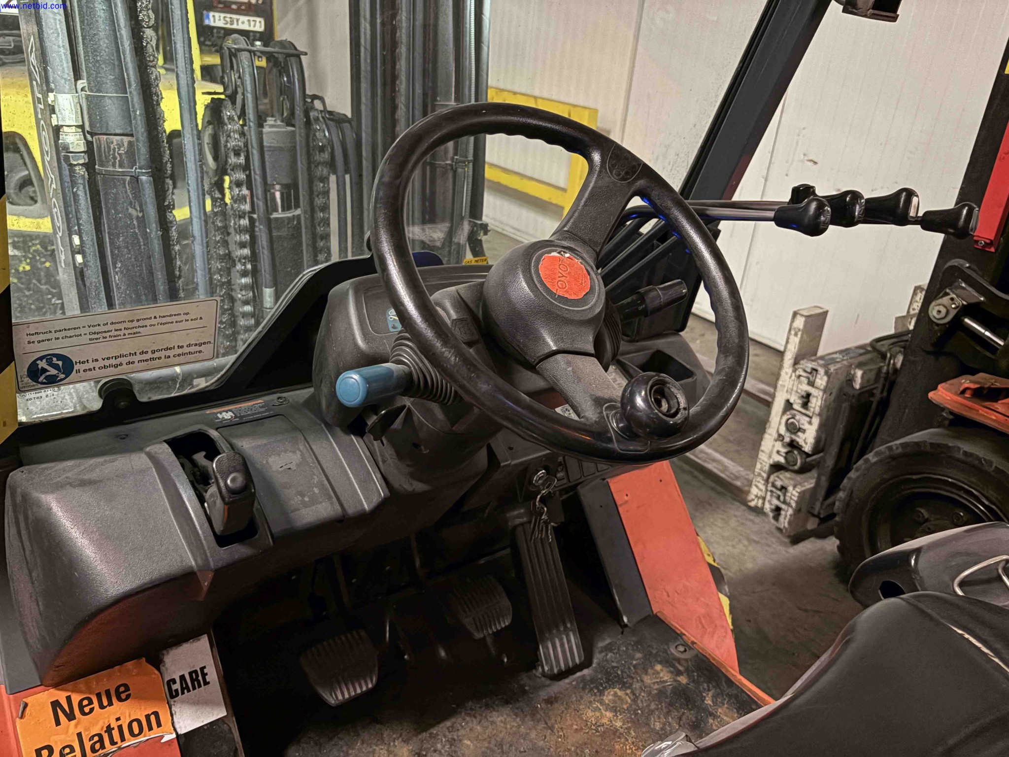 LPG counterbalance forklift truck Toyota 02-7FGF30 – foto 12 – kavel bij NetBid, Sint Baafs Vijve