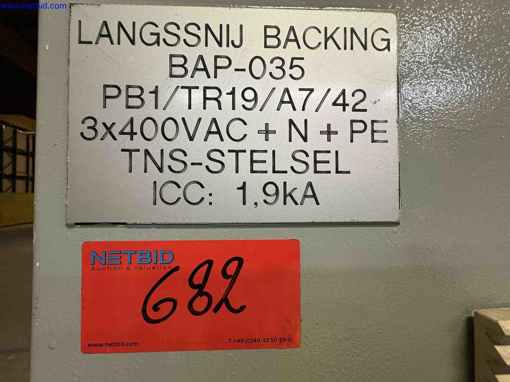 Longitudinal Cutting Machine Handsaeme 99.13 – foto 16 – kavel bij NetBid, Sint Baafs Vijve
