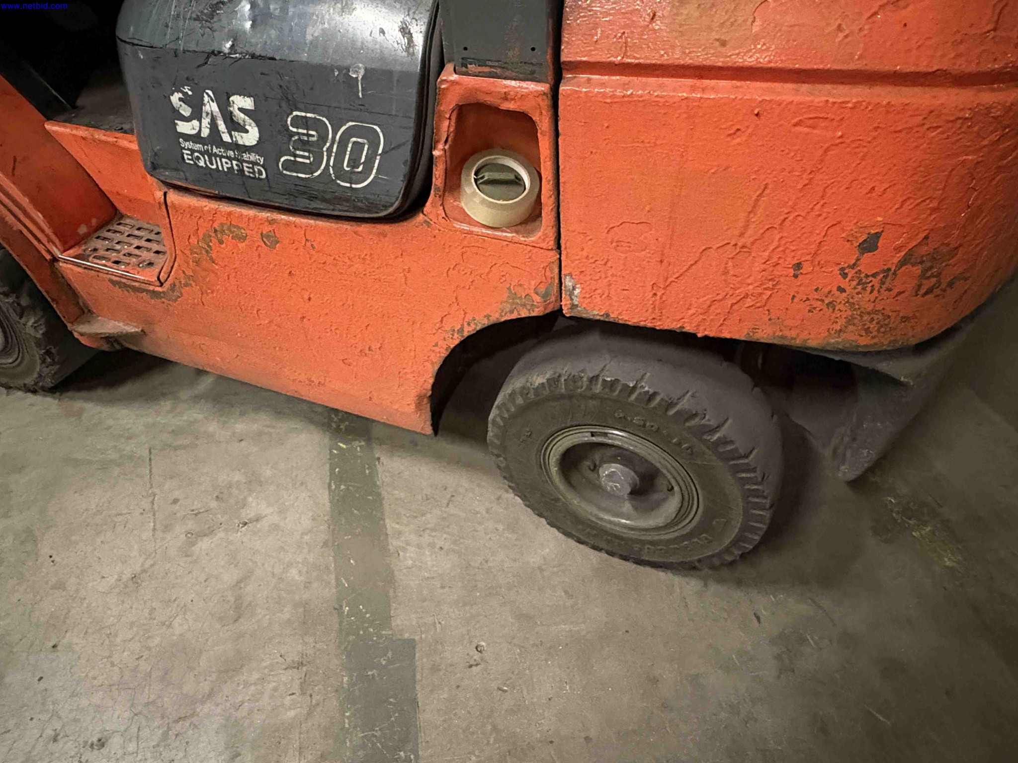 LPG counterbalance forklift truck Toyota 02-7FGF30 – foto 10 – kavel bij NetBid, Sint Baafs Vijve