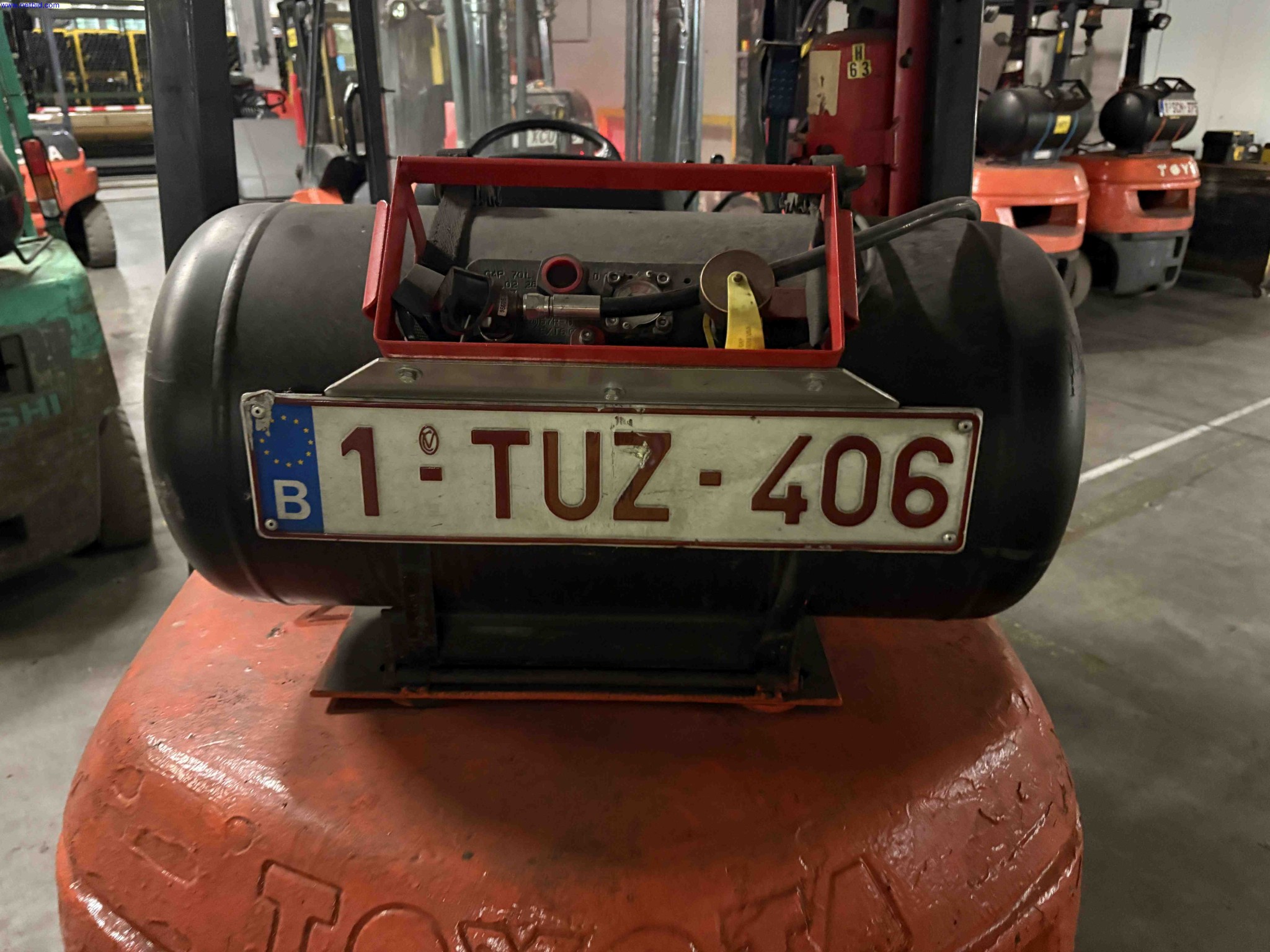 LPG counterbalance forklift truck Toyota 02-7FGF30 – foto 16 – kavel bij NetBid, Sint Baafs Vijve