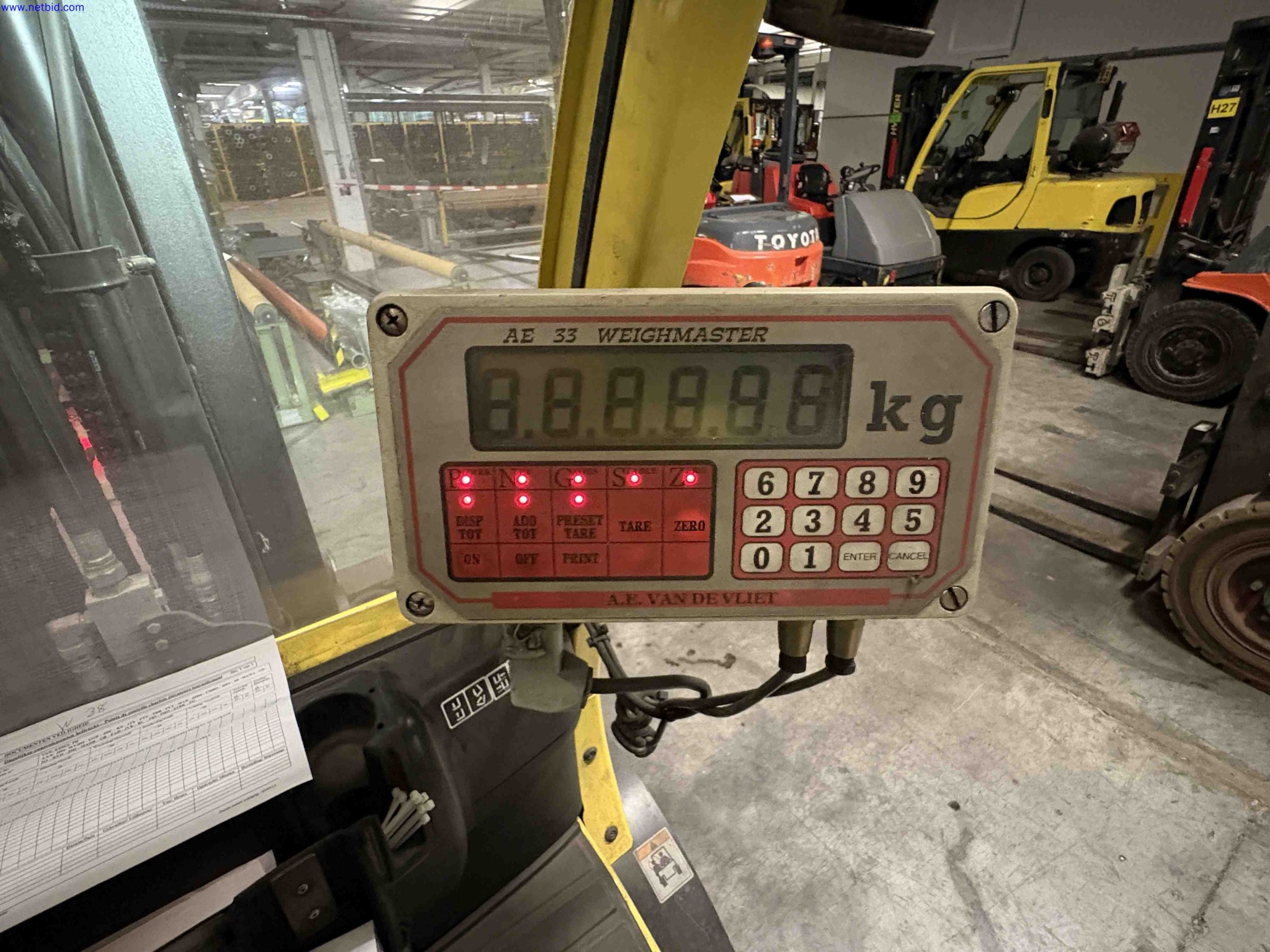 LPG counterbalance forklift truck Hyster H4.0FT6 – foto 14 – kavel bij NetBid, Sint Baafs Vijve