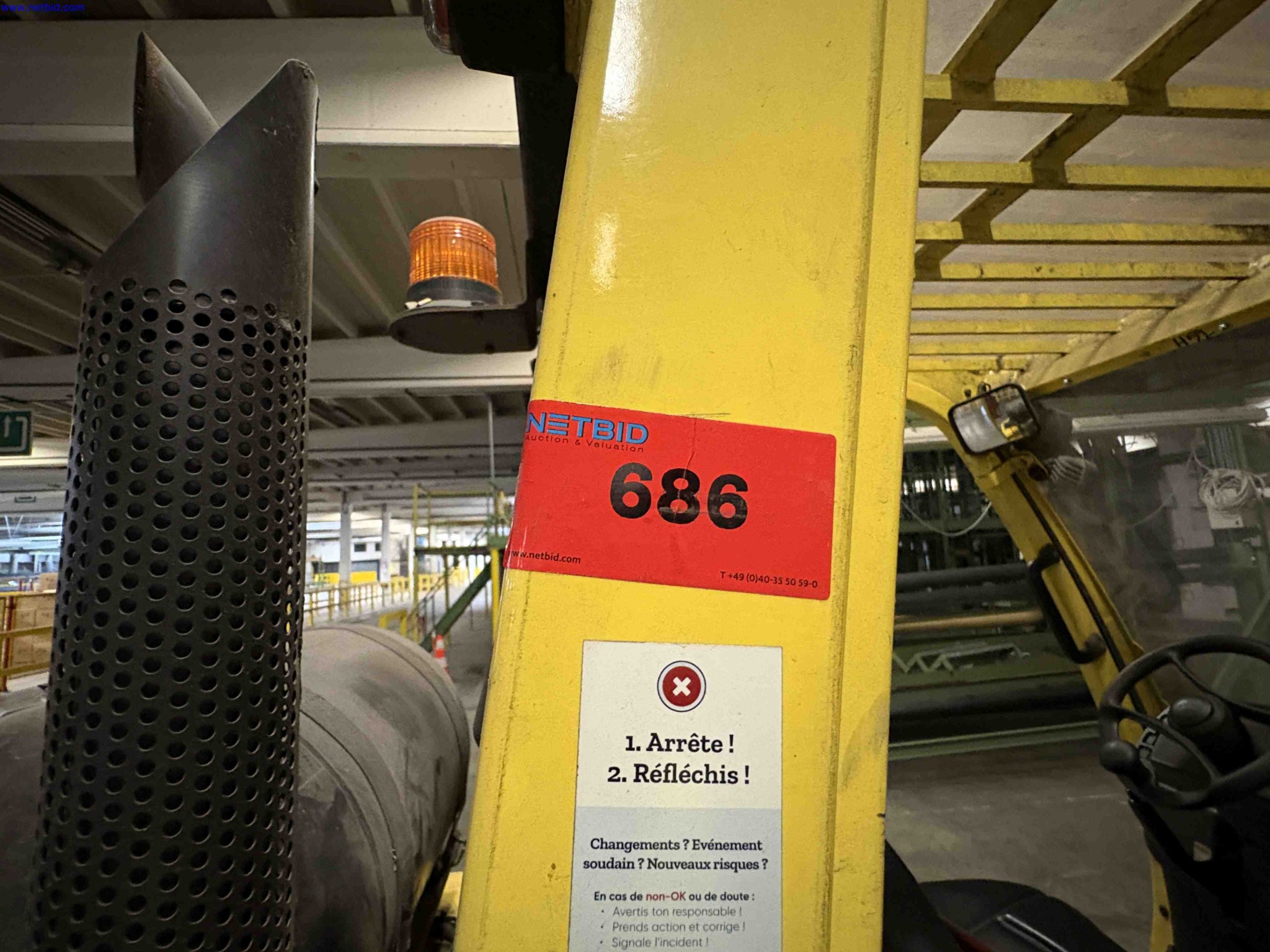 LPG counterbalance forklift truck Hyster H4.0FT6 – foto 16 – kavel bij NetBid, Sint Baafs Vijve