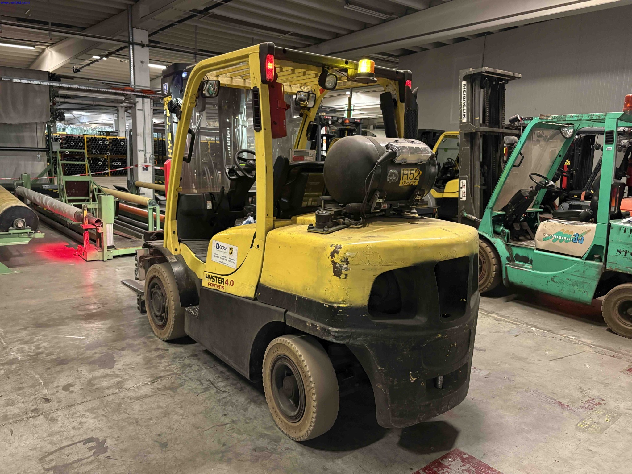 LPG counterbalance forklift truck Hyster H4.0FT6 – foto 3 – kavel bij NetBid, Sint Baafs Vijve