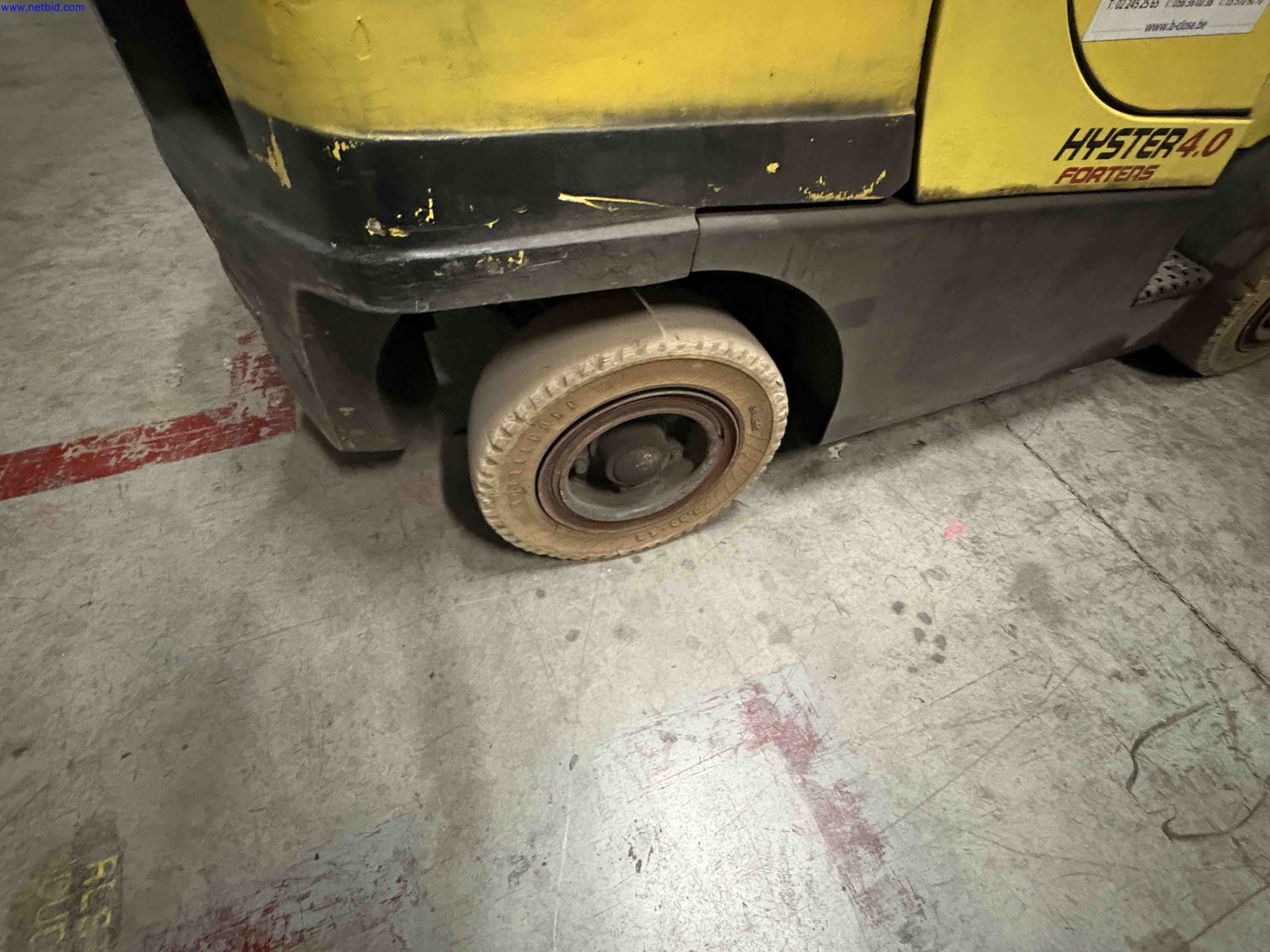 LPG counterbalance forklift truck Hyster H4.0FT6 – foto 8 – kavel bij NetBid, Sint Baafs Vijve