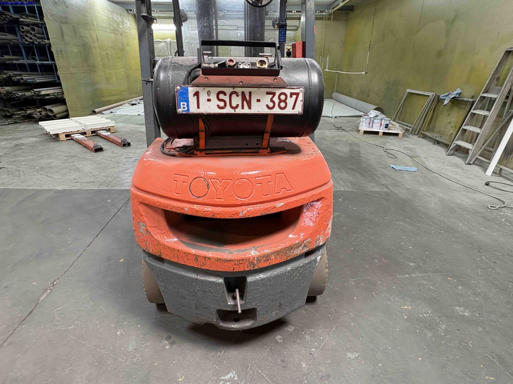 LPG counterbalance forklift truck Toyota 02-7FGF30 – foto 17 – kavel bij NetBid, Sint Baafs Vijve
