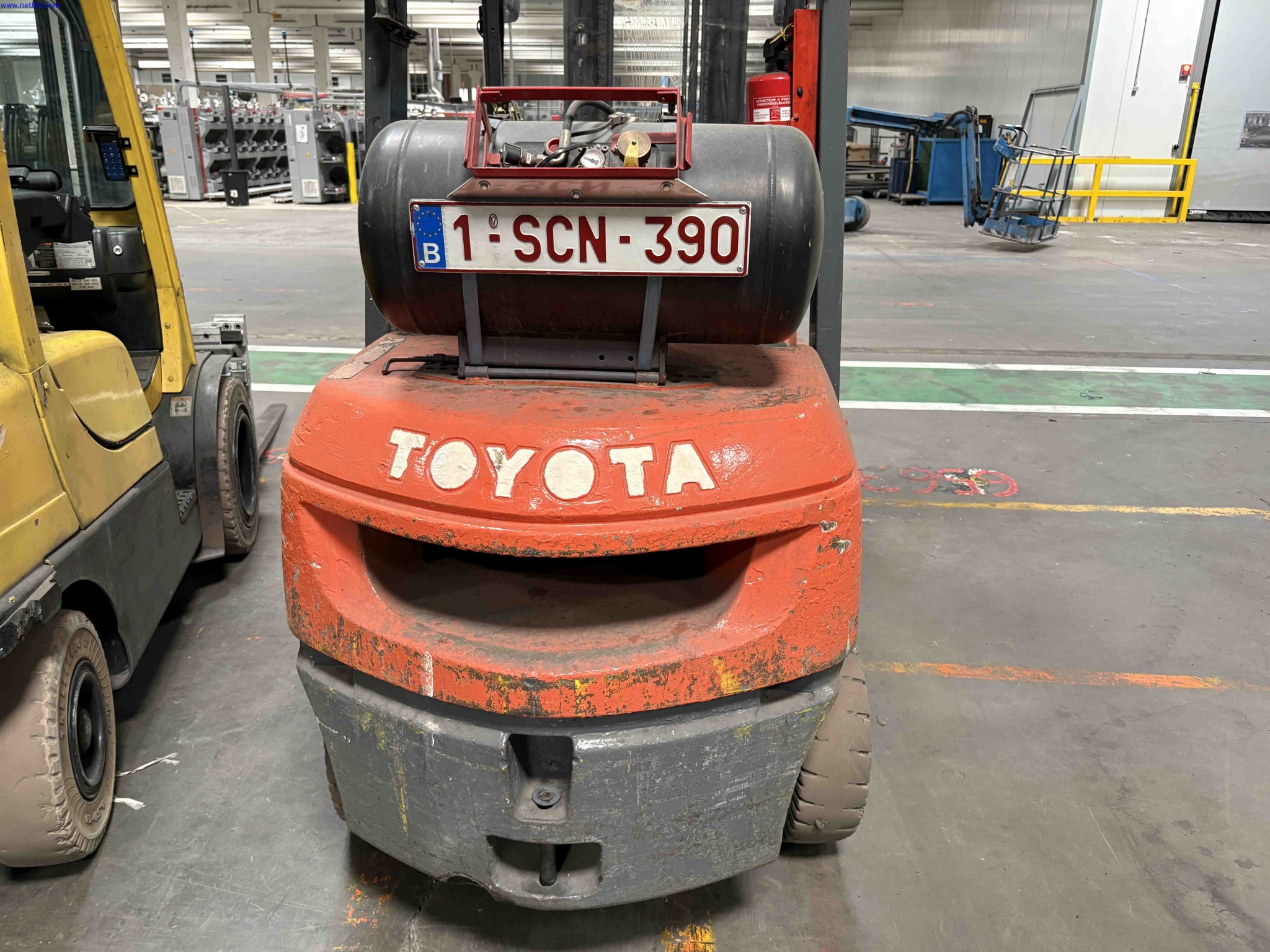 LPG counterbalance forklift truck Toyota 02-7FGF35 – foto 16 – kavel bij NetBid, Sint Baafs Vijve