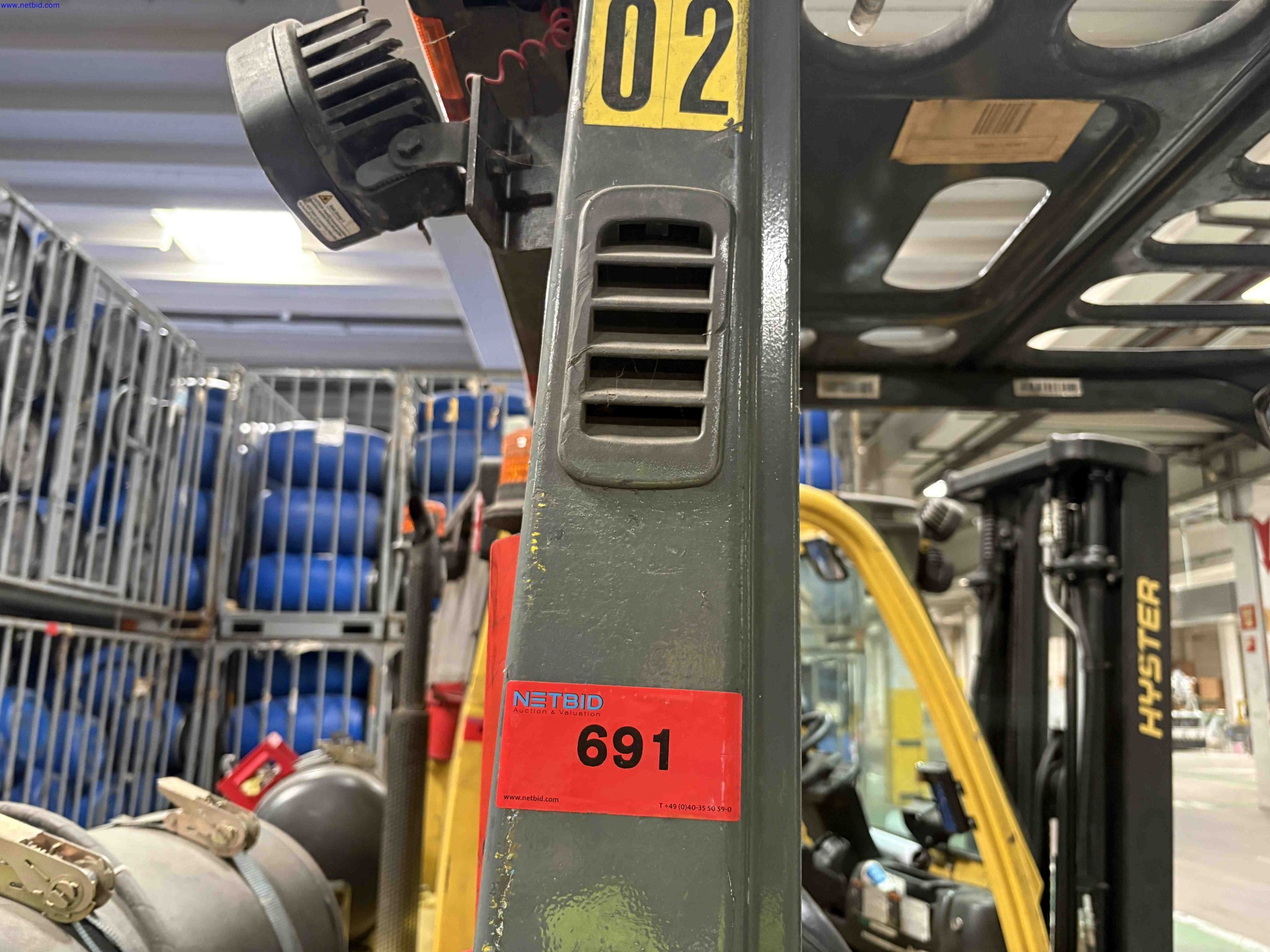 LPG counterbalance forklift truck Toyota 02-7FGF35 – foto 17 – kavel bij NetBid, Sint Baafs Vijve