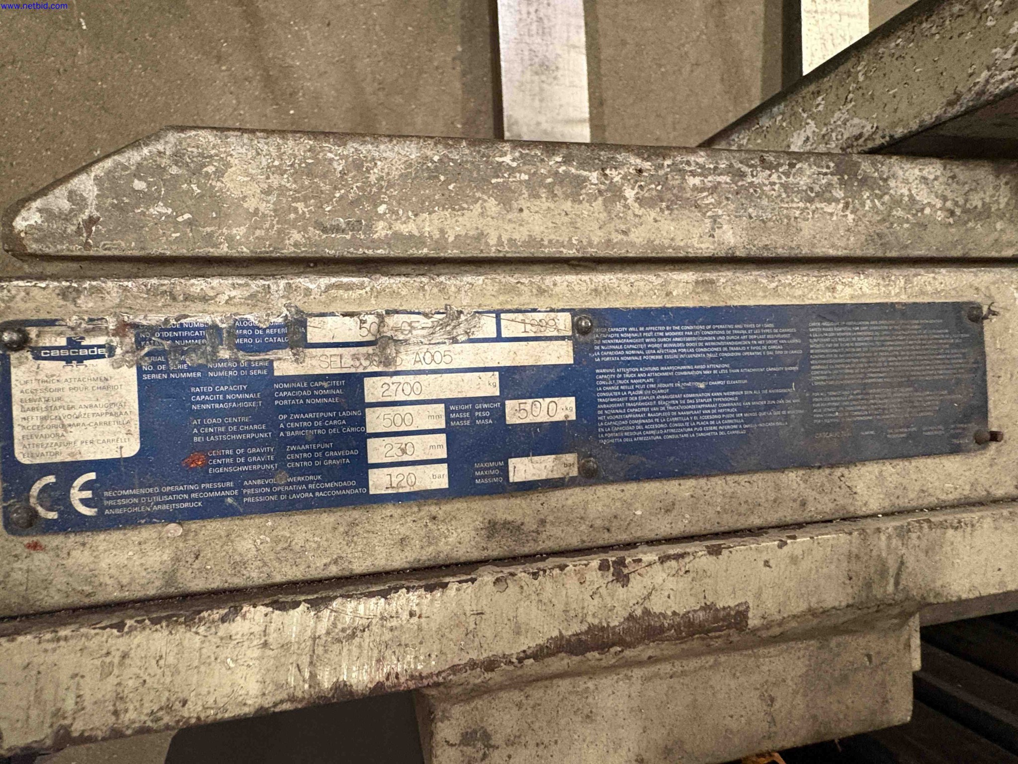 LPG counterbalance forklift truck Mitsubishi FG35N – foto 11 – kavel bij NetBid, Sint Baafs Vijve